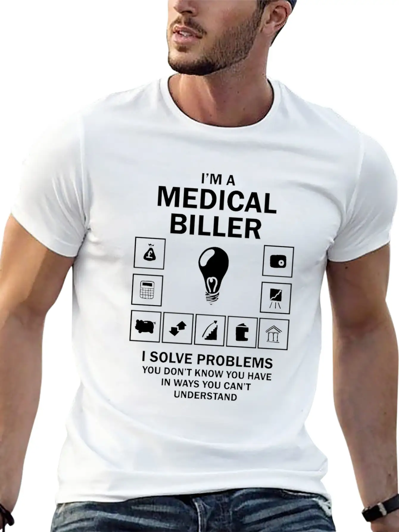 Medical Biller Billing Profession Nosologist Gift Basic Graphic T-Shirt – Daily Comfort In Soft Cotton