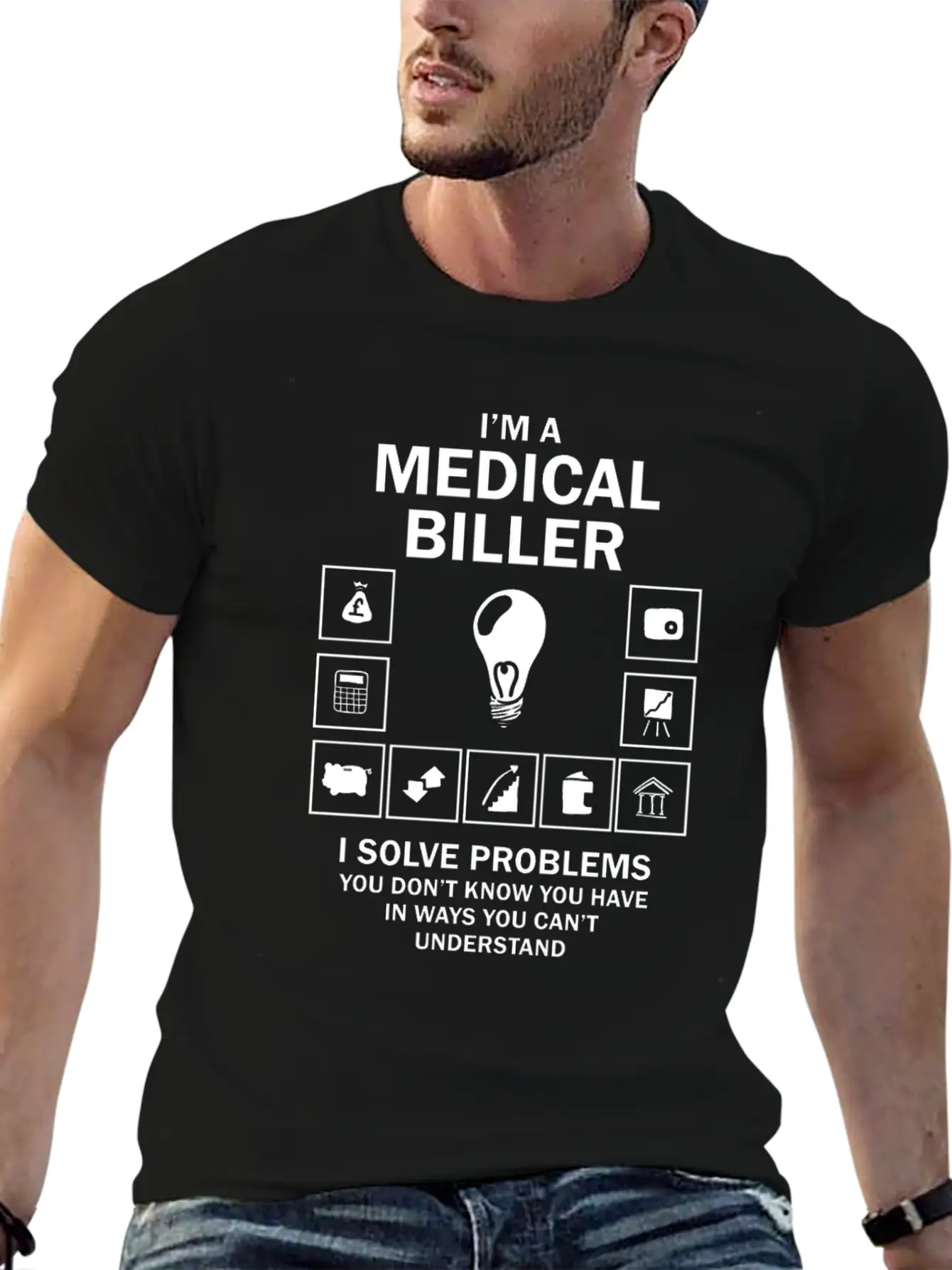 Medical Biller Billing Profession Nosologist Gift Basic Graphic T-Shirt – Daily Comfort In Soft Cotton