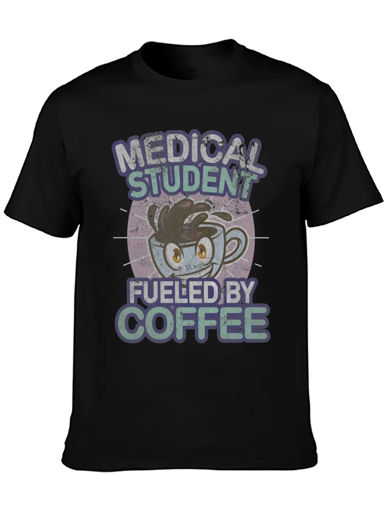 Medicine Student Coffee Future Doctor Doctor Relaxed Everyday Tee – Lightweight And Durable Cotton