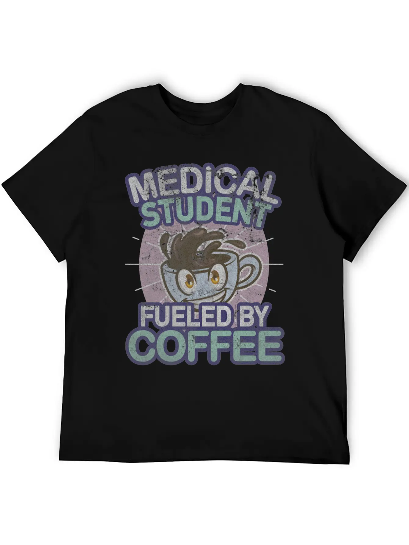 Medicine Student Coffee Future Doctor Doctor Relaxed Everyday Tee – Lightweight And Durable Cotton