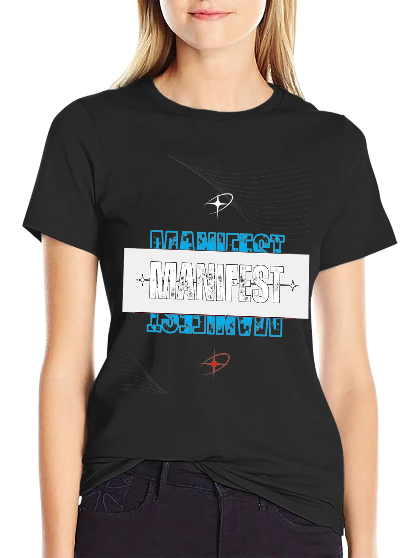 Meditate And Manifest Stylish Everyday T-Shirt – Unisex Basic Cotton Tee