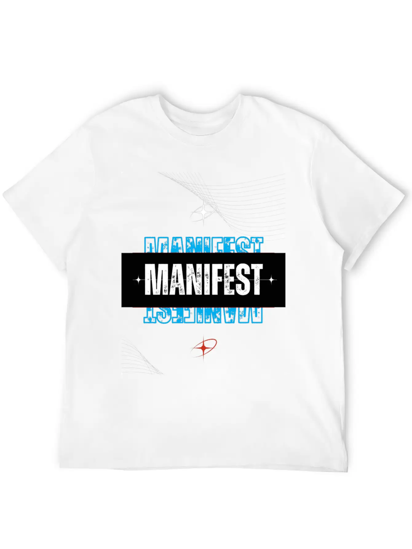 Meditate And Manifest Stylish Everyday T-Shirt – Unisex Basic Cotton Tee