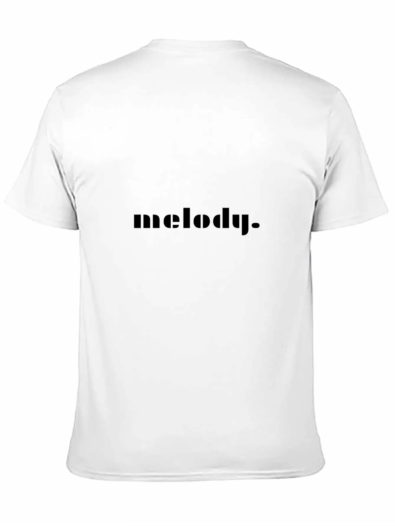 Melody Mood Chic Gift Gift Ideas Unisex Casual T-Shirt – Clean Design For Daily Comfort