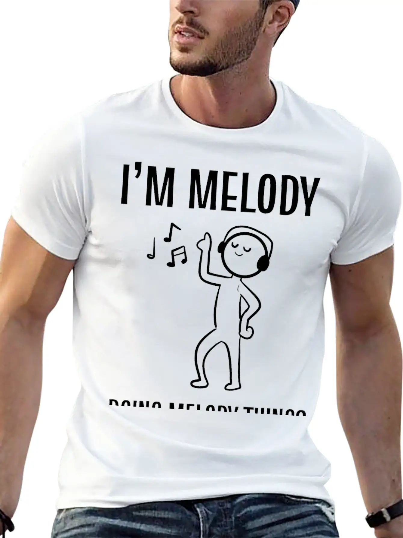 Melody Things Music Teacher Gift Comfortable Minimalist Graphic Tee – Summer Style Essential