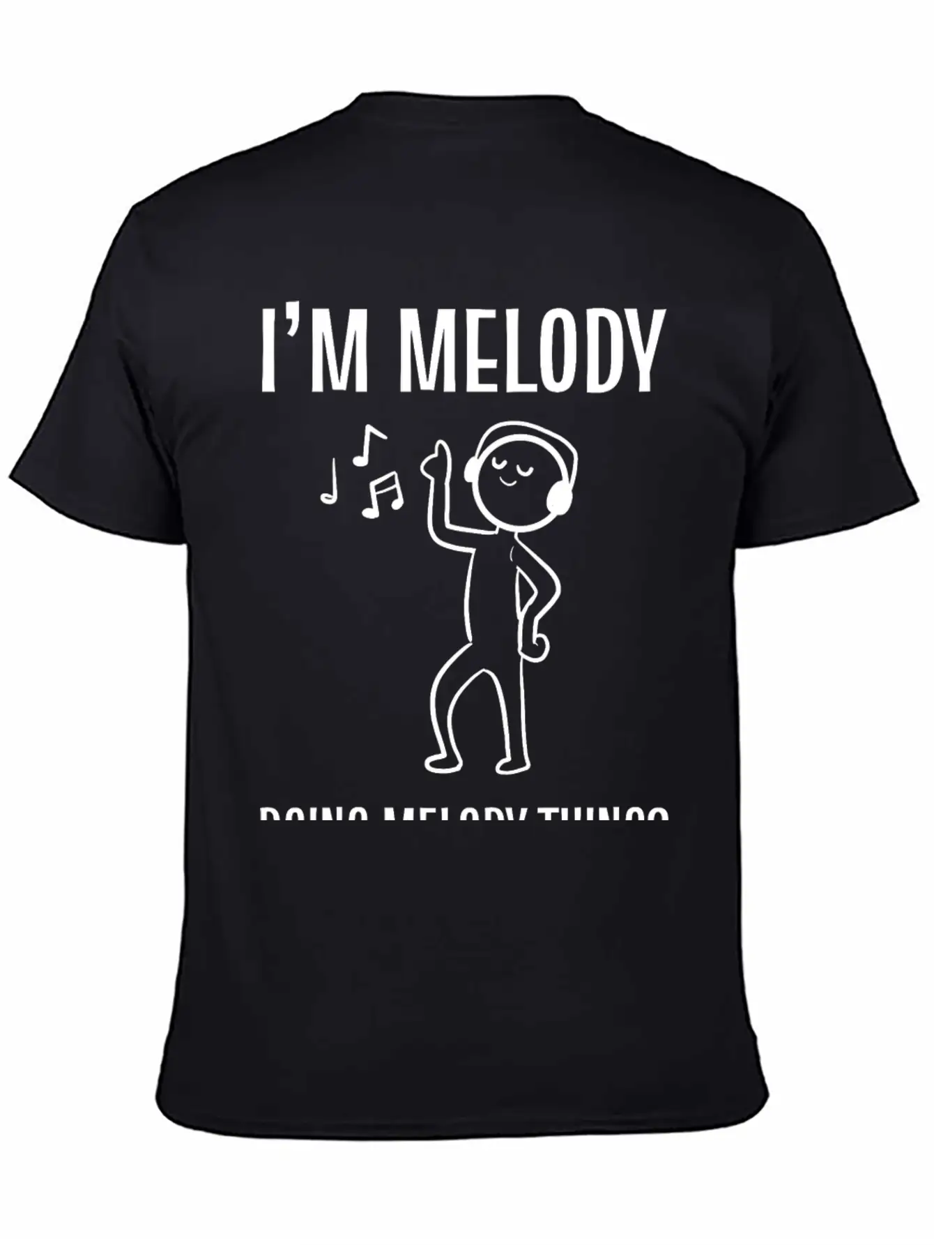 Melody Things Music Teacher Gift Comfortable Minimalist Graphic Tee – Summer Style Essential