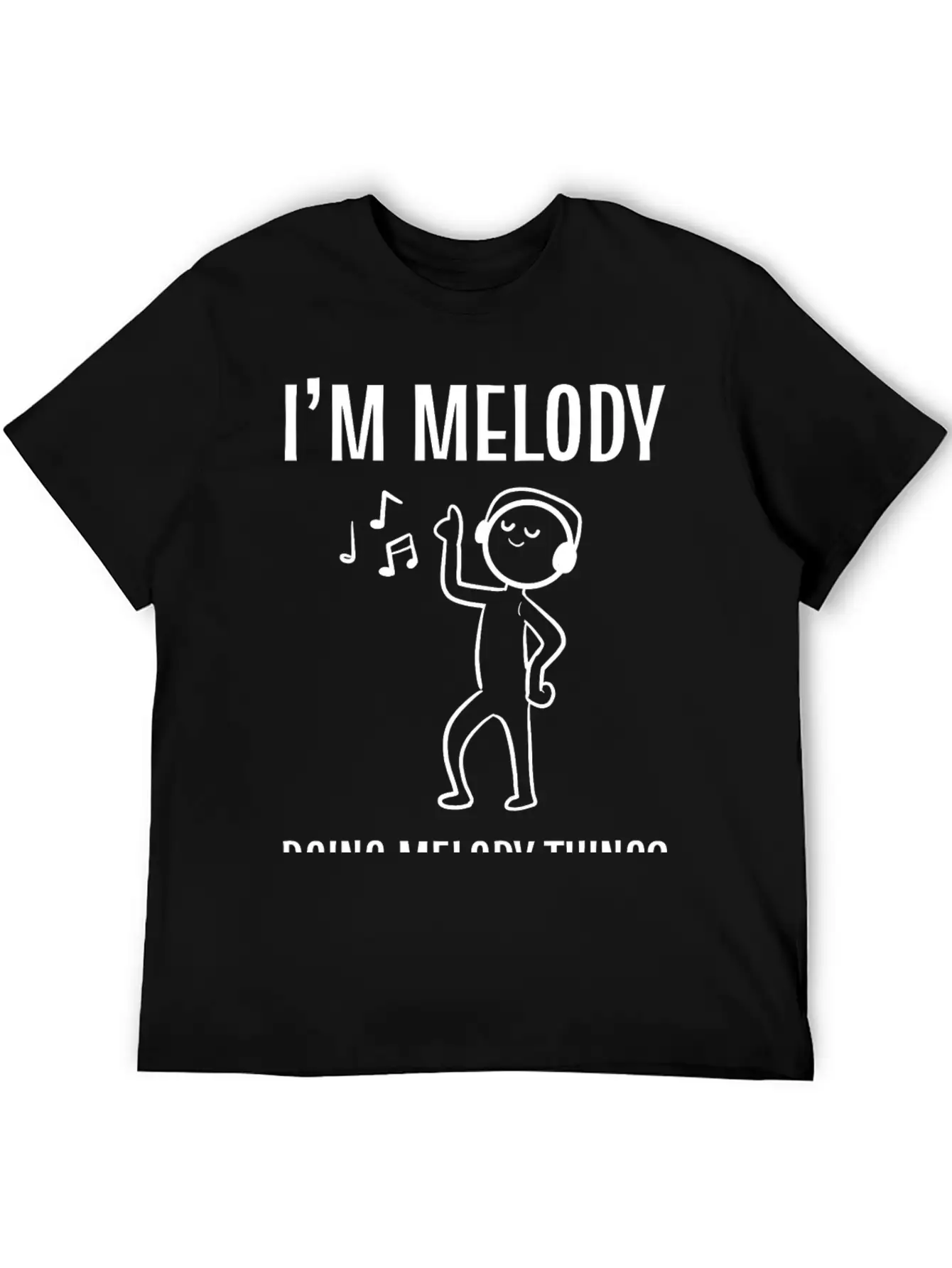 Melody Things Music Teacher Gift Comfortable Minimalist Graphic Tee – Summer Style Essential