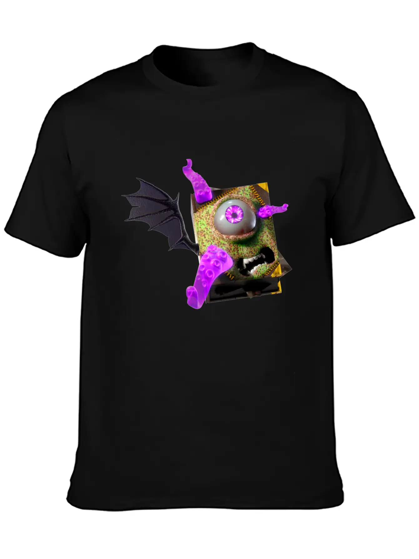 Melty's Necronomicon Essential Unisex Summer Tee – Soft Cotton Casual Fit