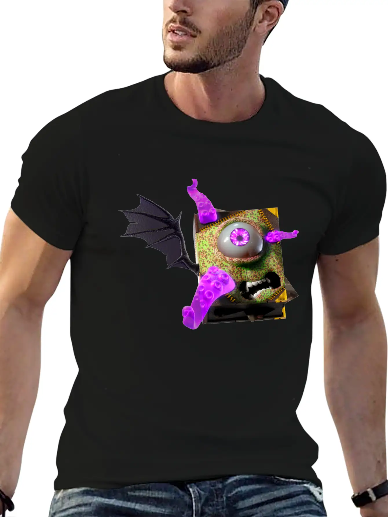 Melty's Necronomicon Essential Unisex Summer Tee – Soft Cotton Casual Fit
