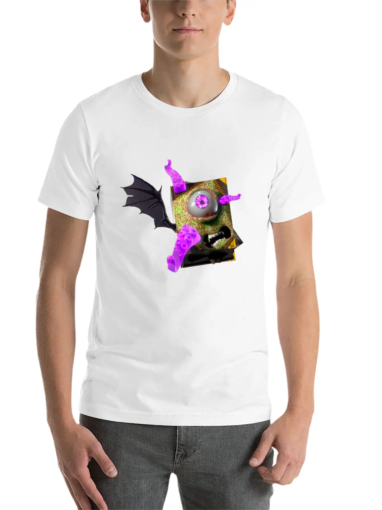 Melty's Necronomicon Essential Unisex Summer Tee – Soft Cotton Casual Fit