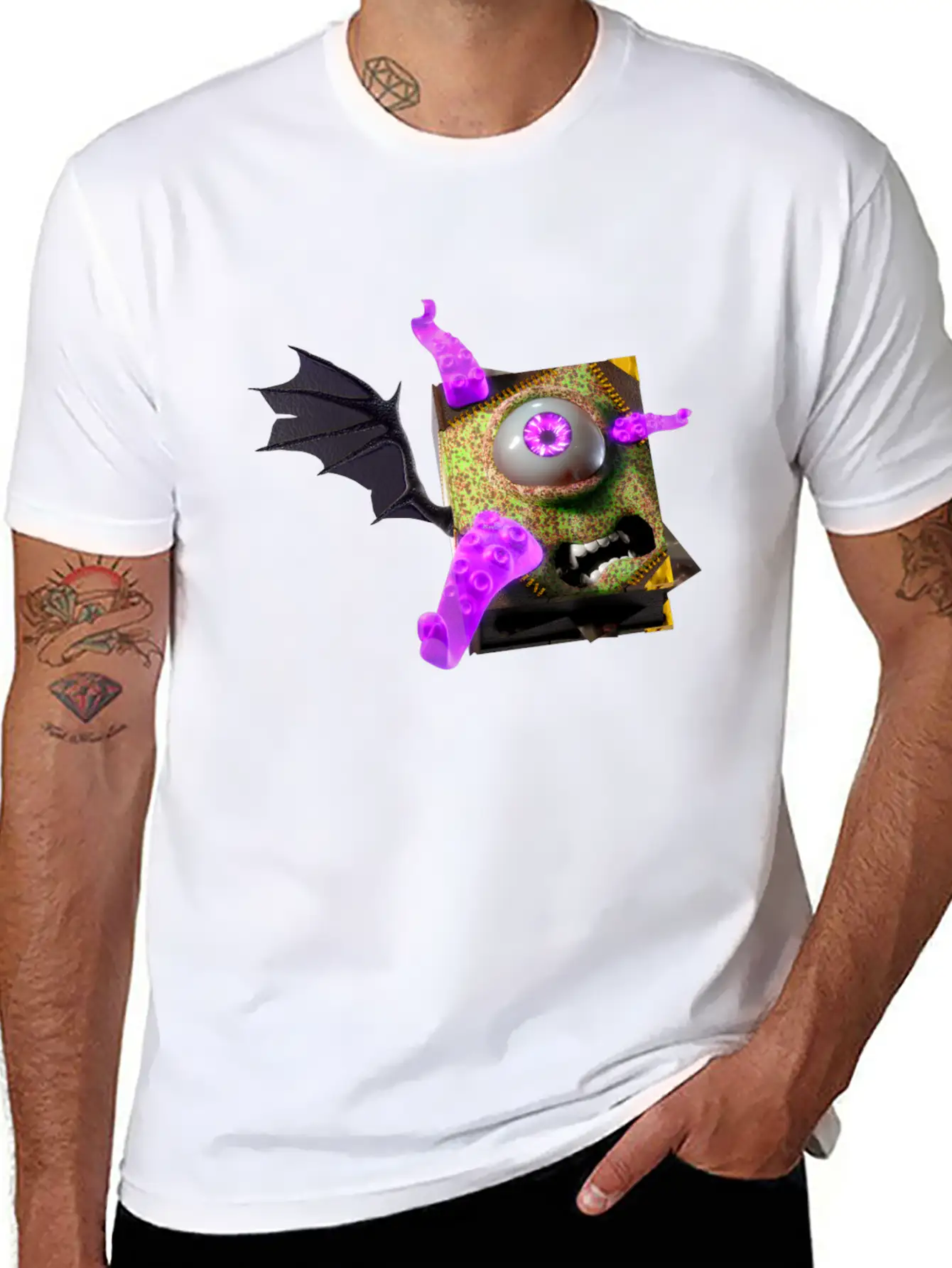 Melty's Necronomicon Essential Unisex Summer Tee – Soft Cotton Casual Fit