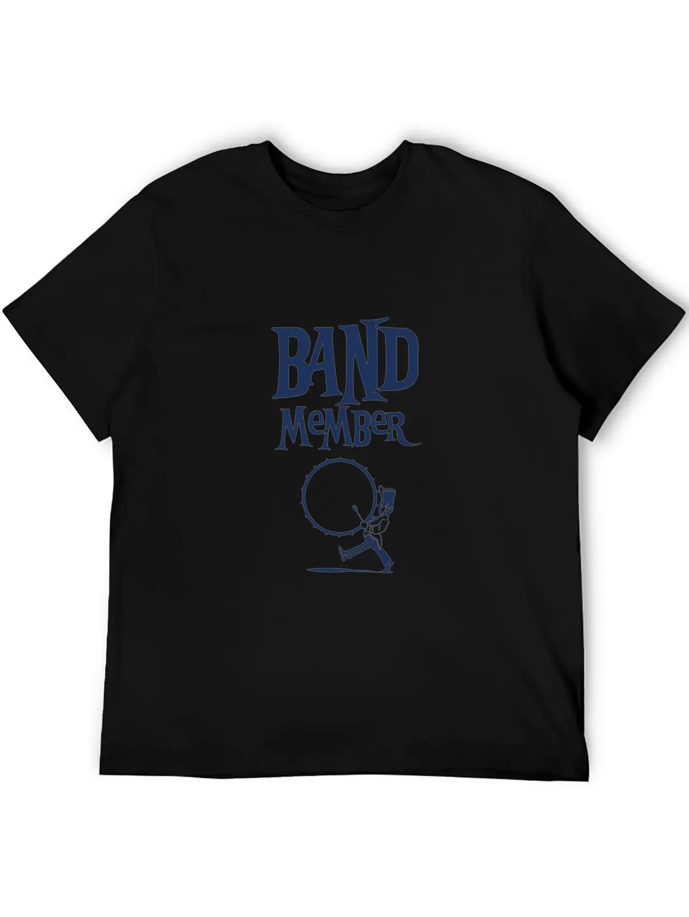 Member Musician School Band Music Marching Band Unisex Short Sleeve Soft Cotton T-Shirt – Casual Everyday Wear