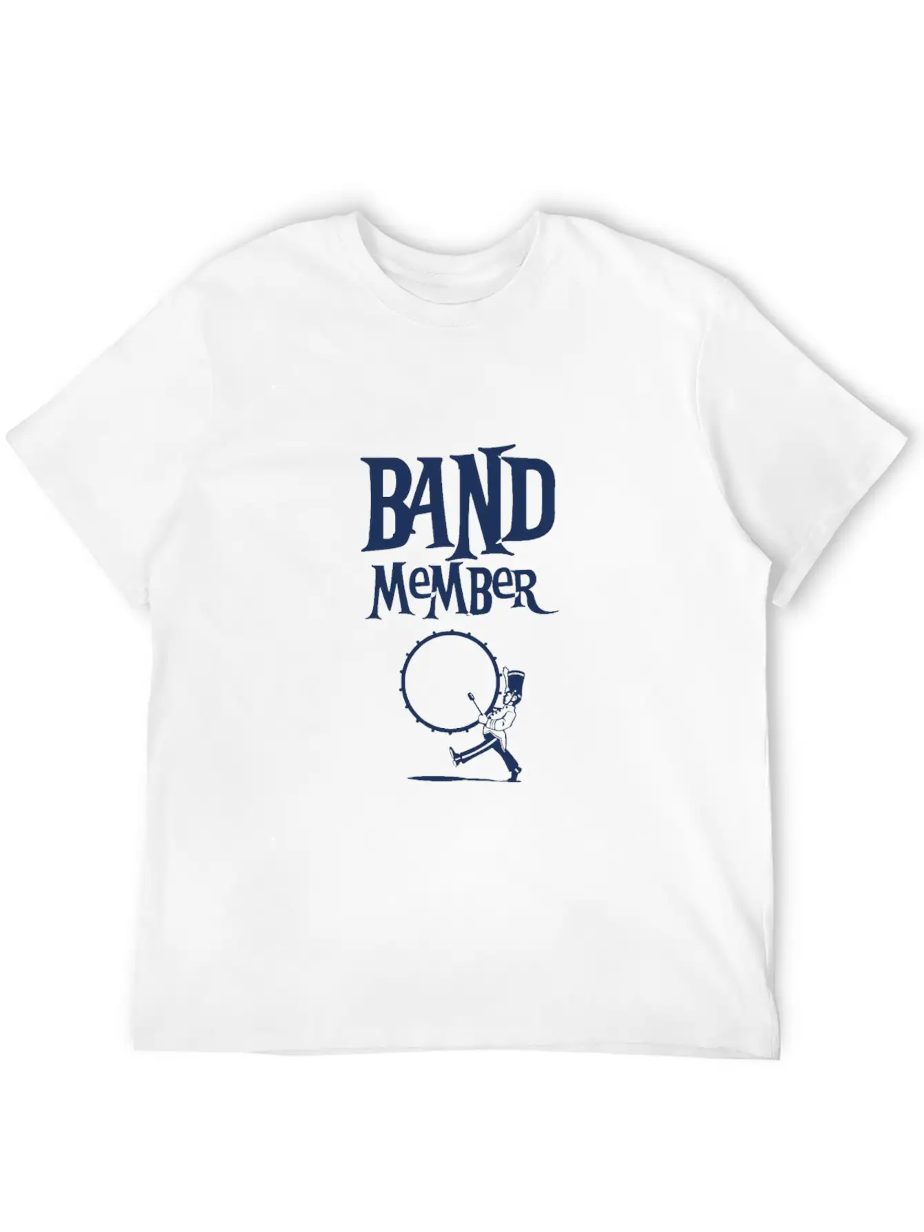 Member Musician School Band Music Marching Band Unisex Short Sleeve Soft Cotton T-Shirt – Casual Everyday Wear