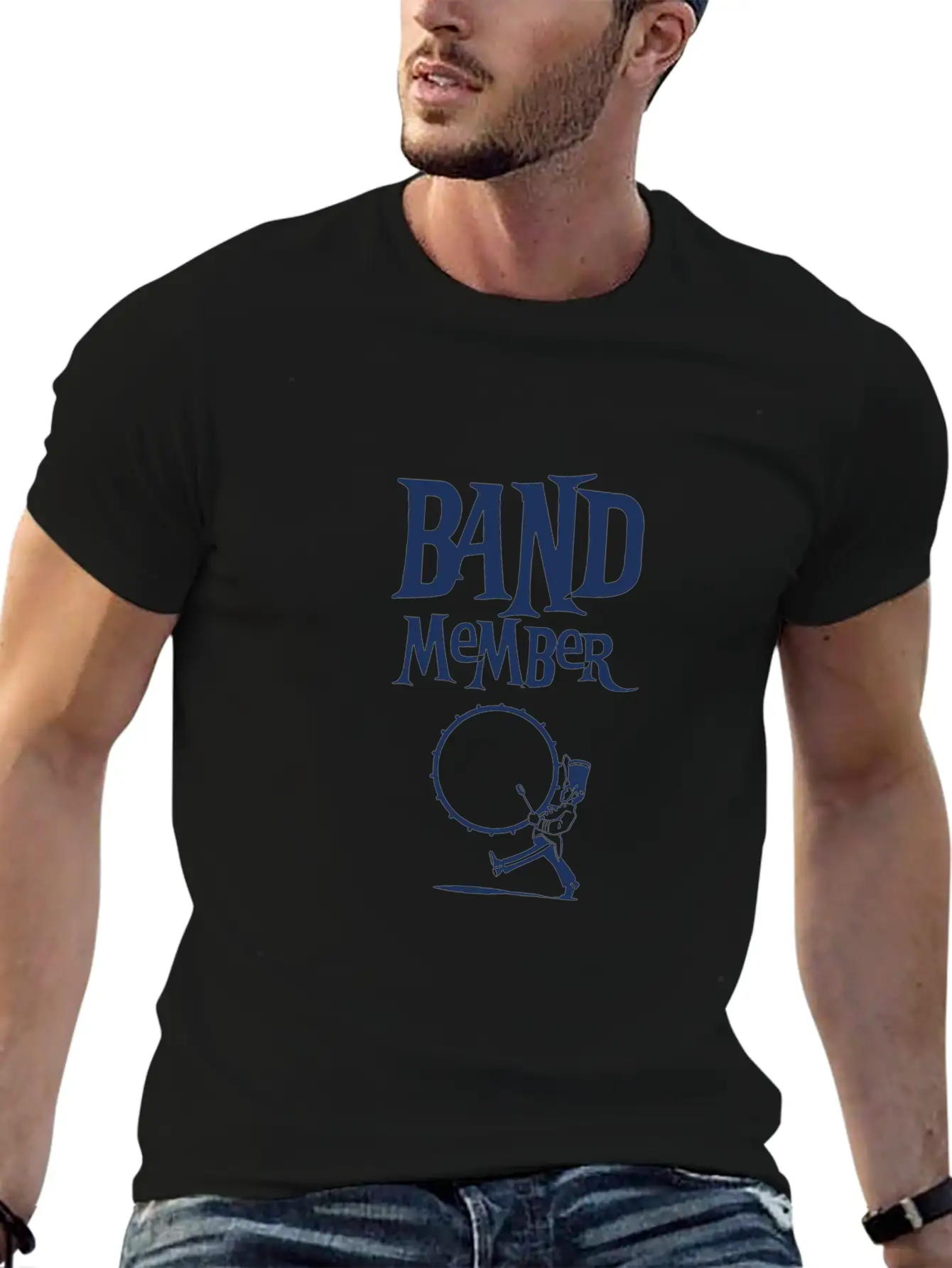 Member Musician School Band Music Marching Band Unisex Short Sleeve Soft Cotton T-Shirt – Casual Everyday Wear
