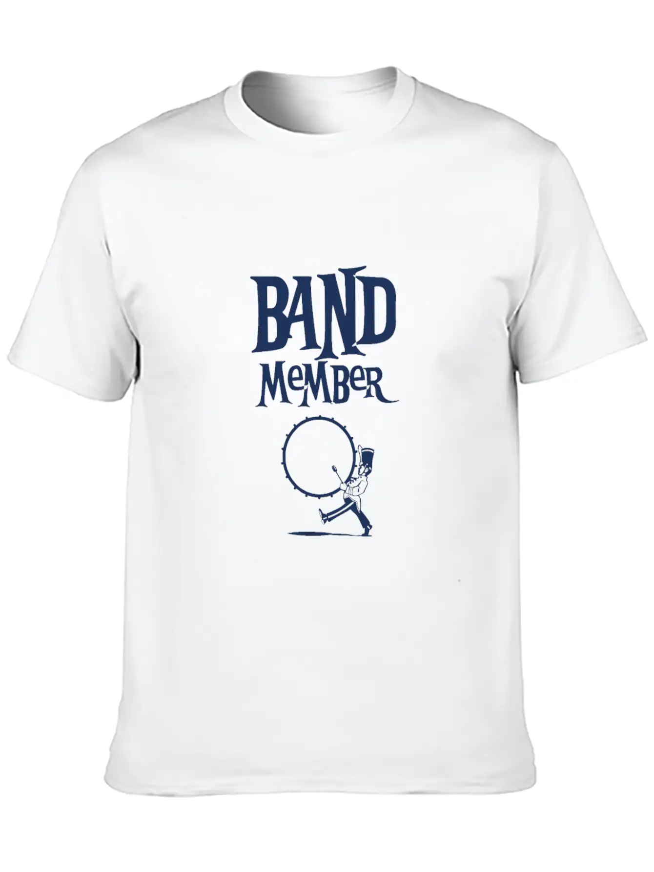 Member Musician School Band Music Marching Band Unisex Short Sleeve Soft Cotton T-Shirt – Casual Everyday Wear
