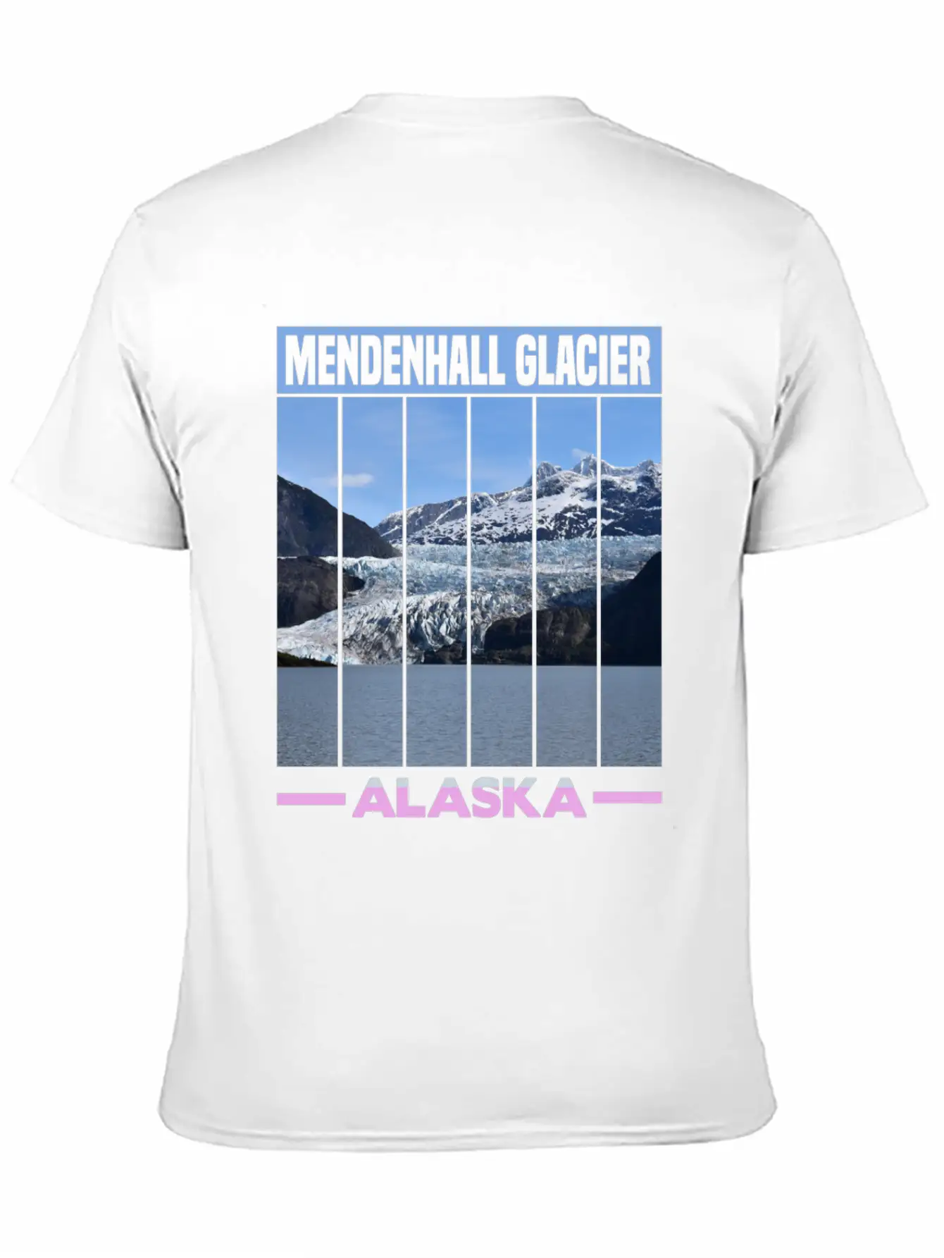 Mendenhall Glacier Alaska Unisex Casual T-Shirt – Clean Design For Daily Comfort