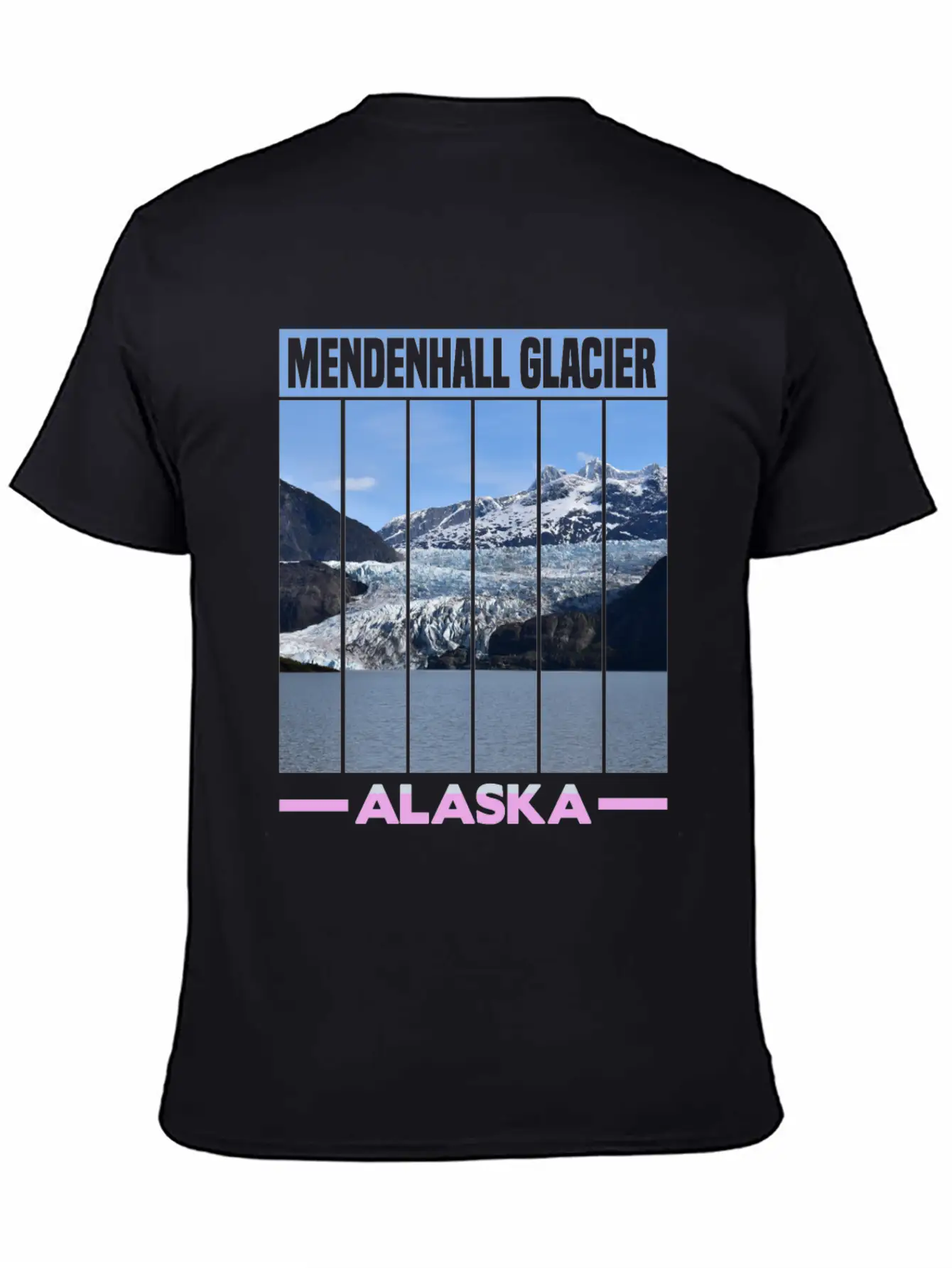Mendenhall Glacier Alaska Unisex Casual T-Shirt – Clean Design For Daily Comfort