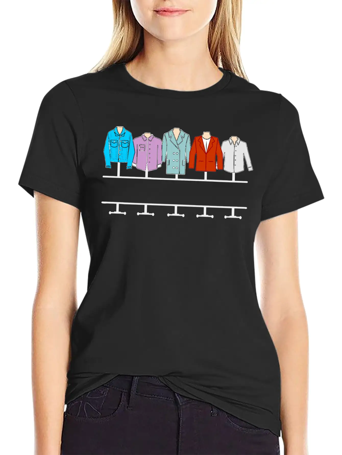 Men's Clothing Store Logo Unisex Short Sleeve Soft Cotton T-Shirt – Casual Everyday Wear