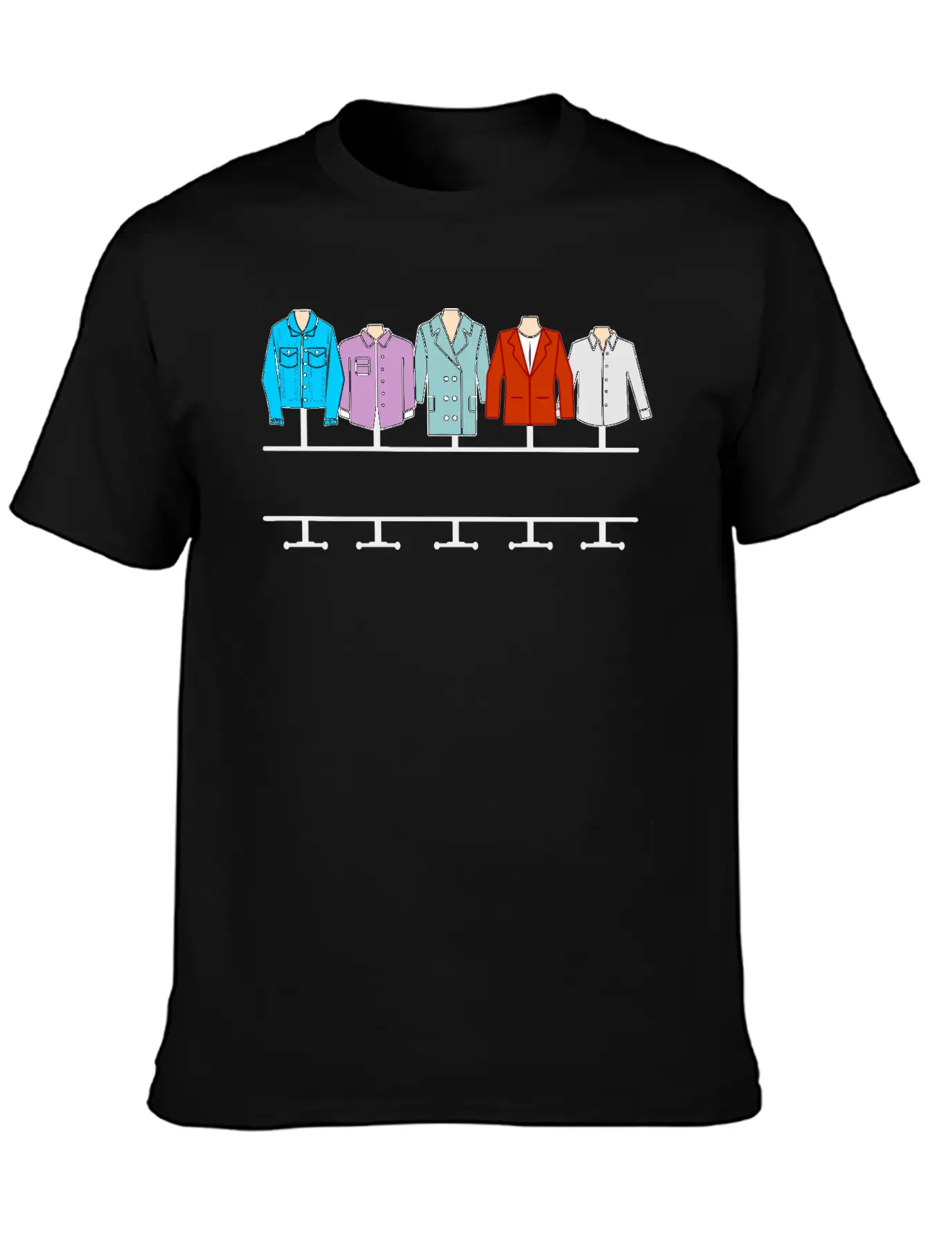 Men's Clothing Store Logo Unisex Short Sleeve Soft Cotton T-Shirt – Casual Everyday Wear