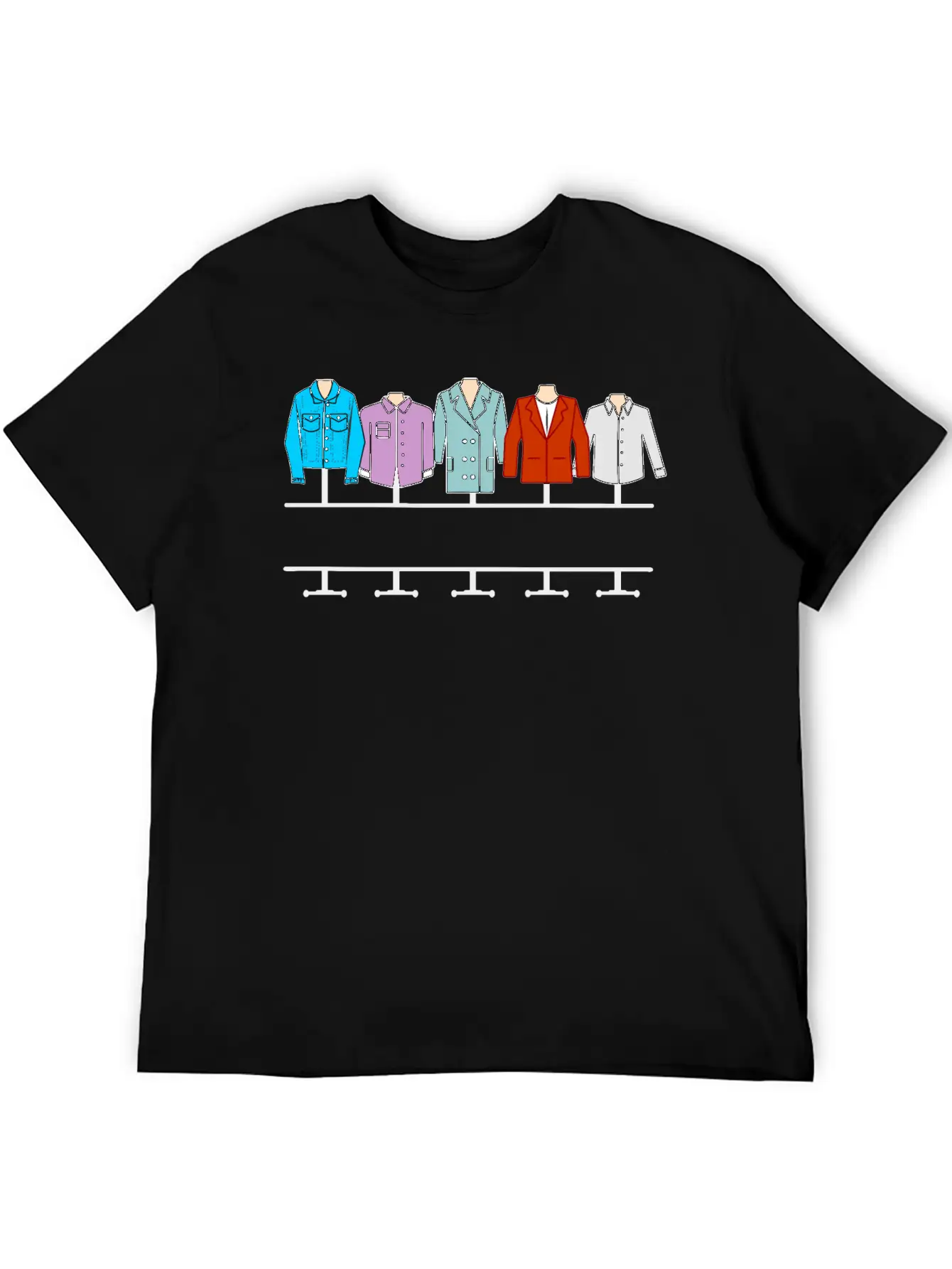 Men's Clothing Store Logo Unisex Short Sleeve Soft Cotton T-Shirt – Casual Everyday Wear