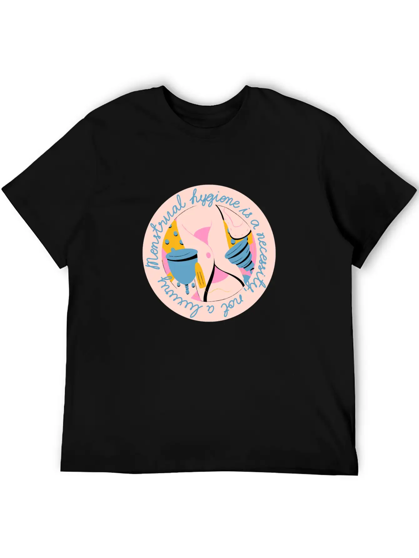 Menstrual Hygiene Timeless Short Sleeve Tee – Comfy And Minimalist Design