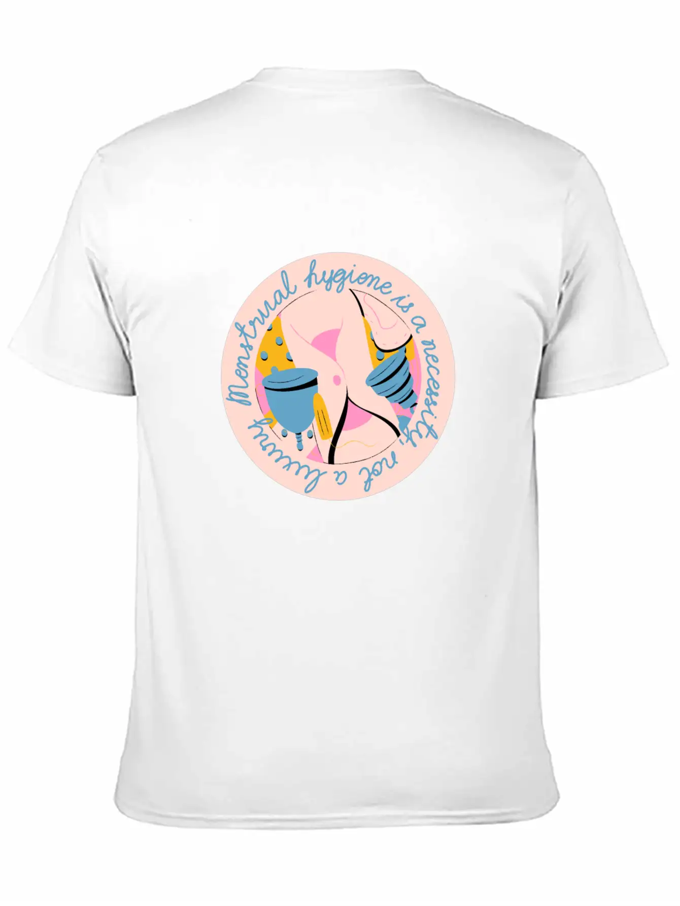 Menstrual Hygiene Timeless Short Sleeve Tee – Comfy And Minimalist Design