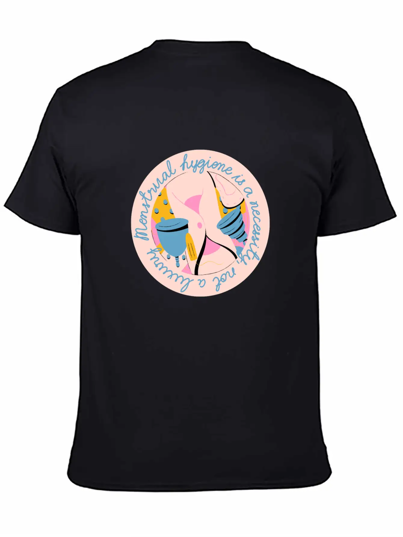 Menstrual Hygiene Timeless Short Sleeve Tee – Comfy And Minimalist Design