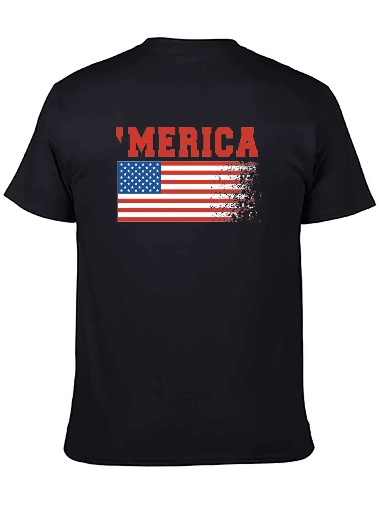 Merica Flag 4th Of July Timeless Short Sleeve Tee – Comfy And Minimalist Design