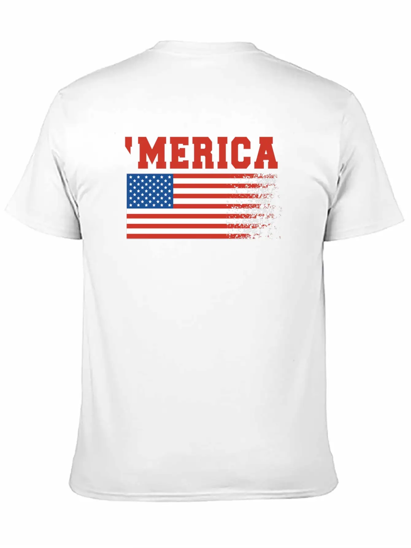 Merica Flag 4th Of July Timeless Short Sleeve Tee – Comfy And Minimalist Design