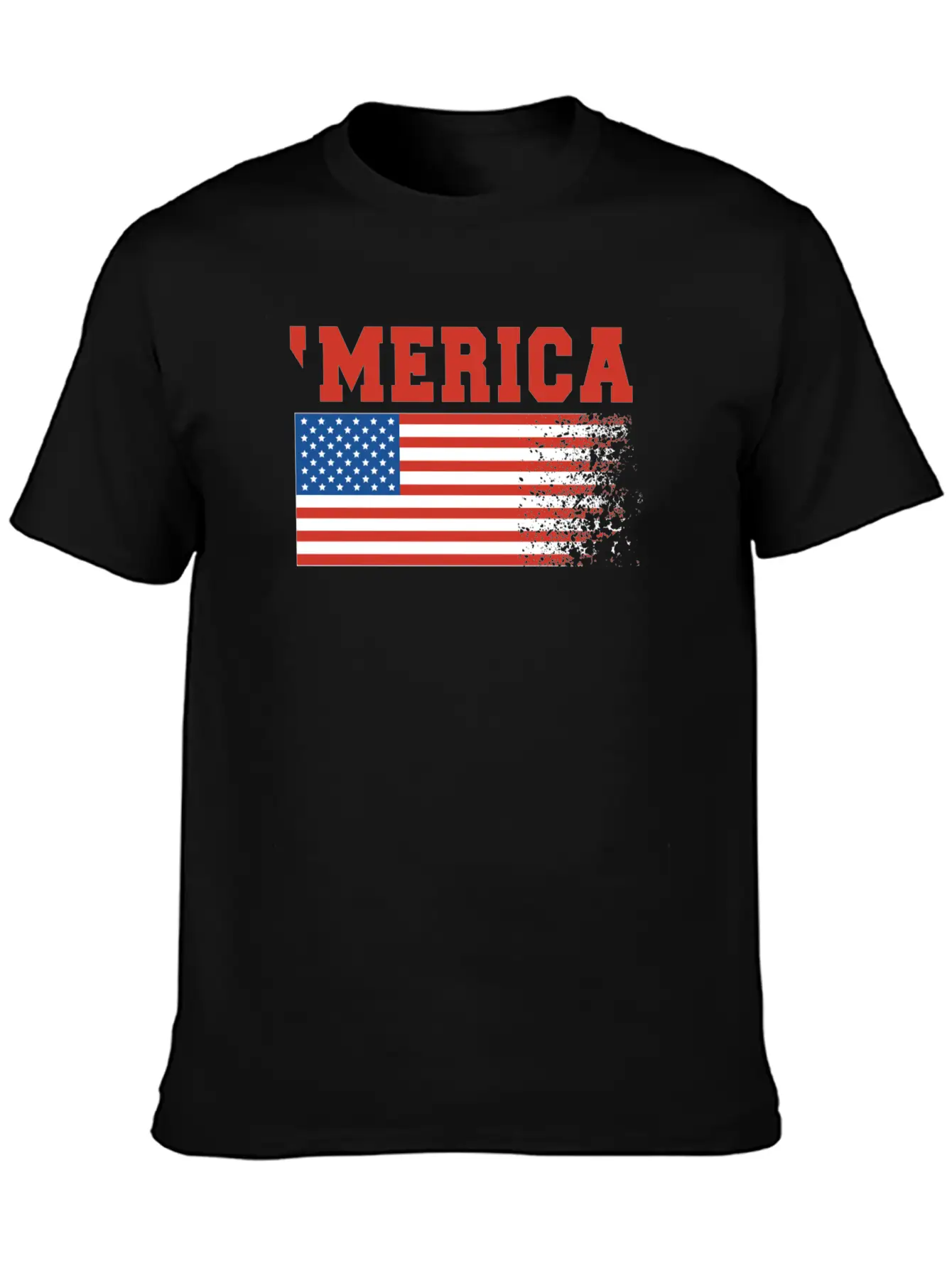 Merica Flag 4th Of July Timeless Short Sleeve Tee – Comfy And Minimalist Design