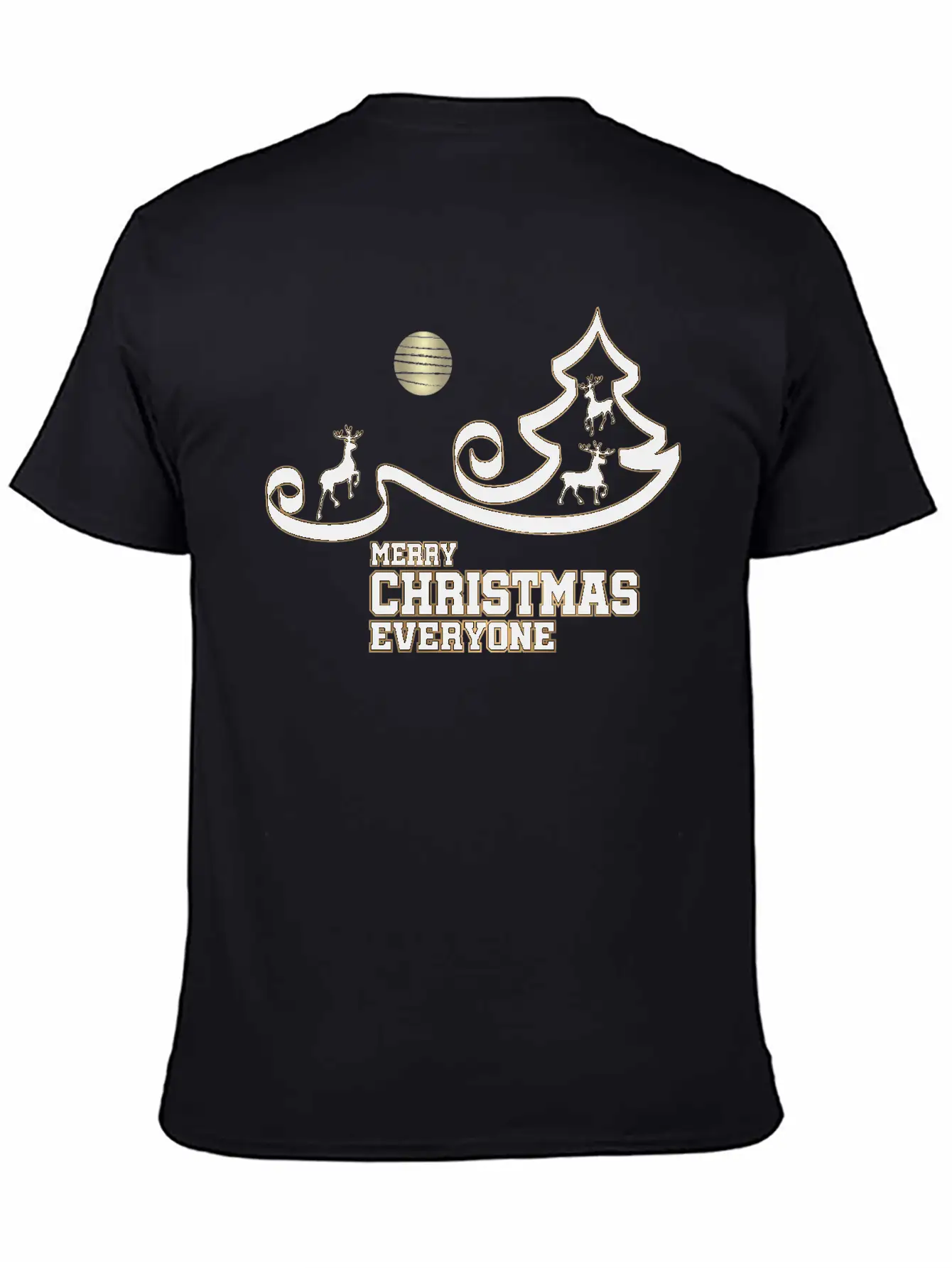 Merry Christmas Everyone Stylish Everyday T-Shirt – Unisex Basic Cotton Tee