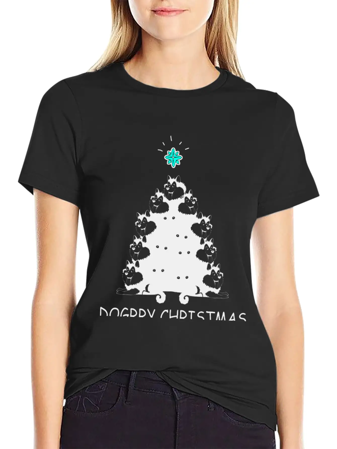 Merry Christmas T-Shirt Comfortable Minimalist Graphic Tee – Summer Style Essential