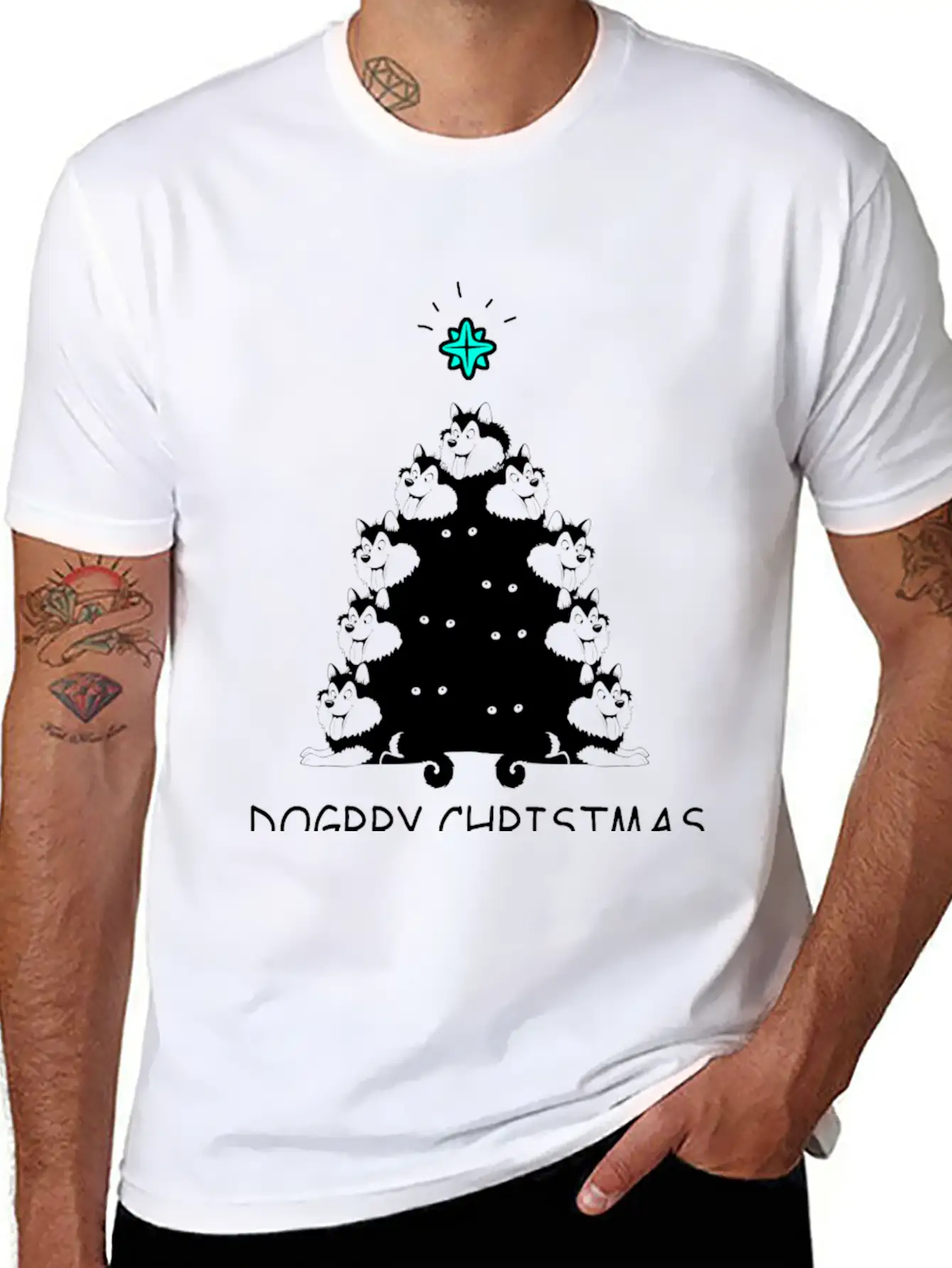 Merry Christmas T-Shirt Comfortable Minimalist Graphic Tee – Summer Style Essential