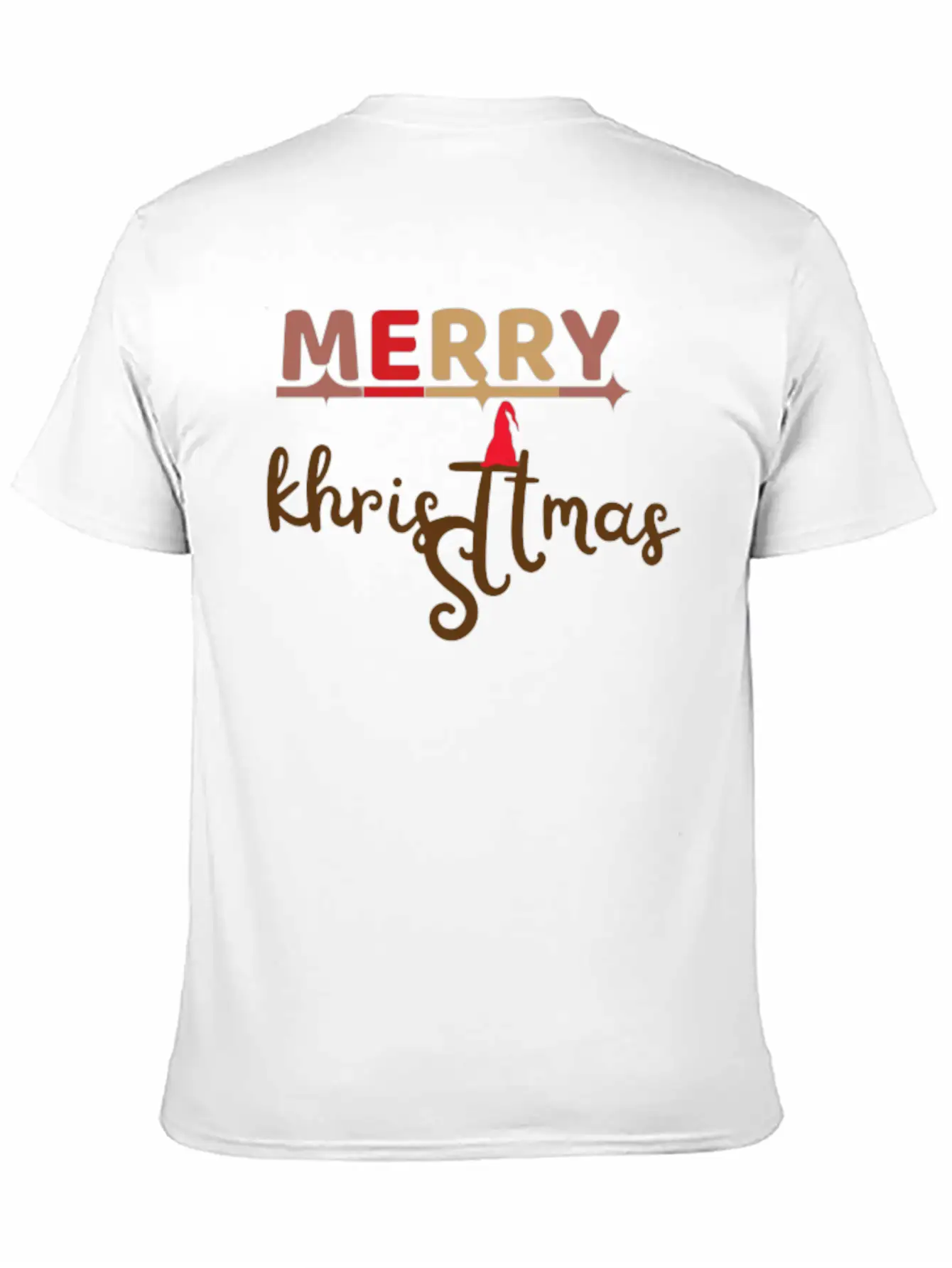 Merry Chritmas Day Unisex Short Sleeve Soft Cotton T-Shirt – Casual Everyday Wear