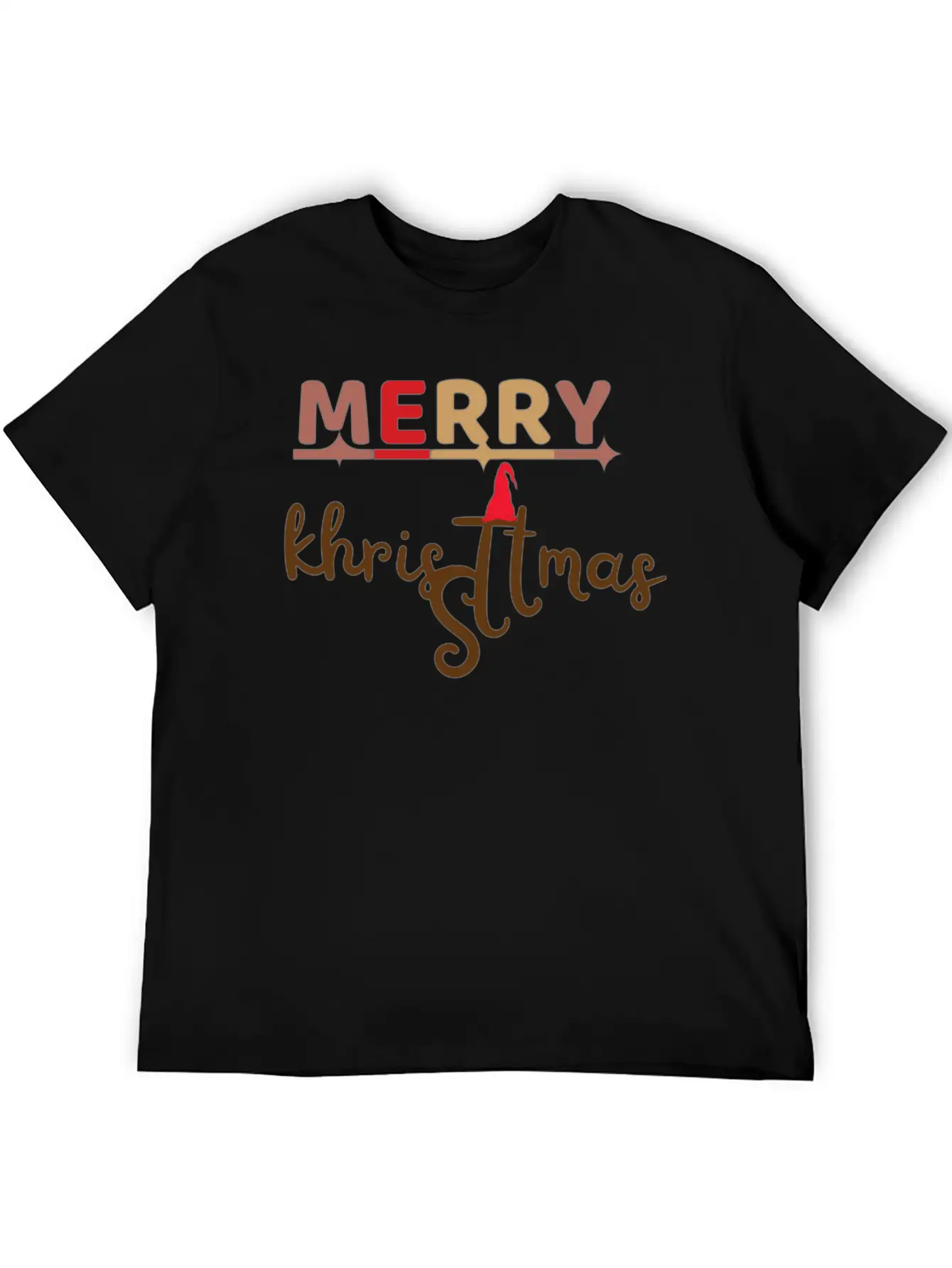 Merry Chritmas Day Unisex Short Sleeve Soft Cotton T-Shirt – Casual Everyday Wear