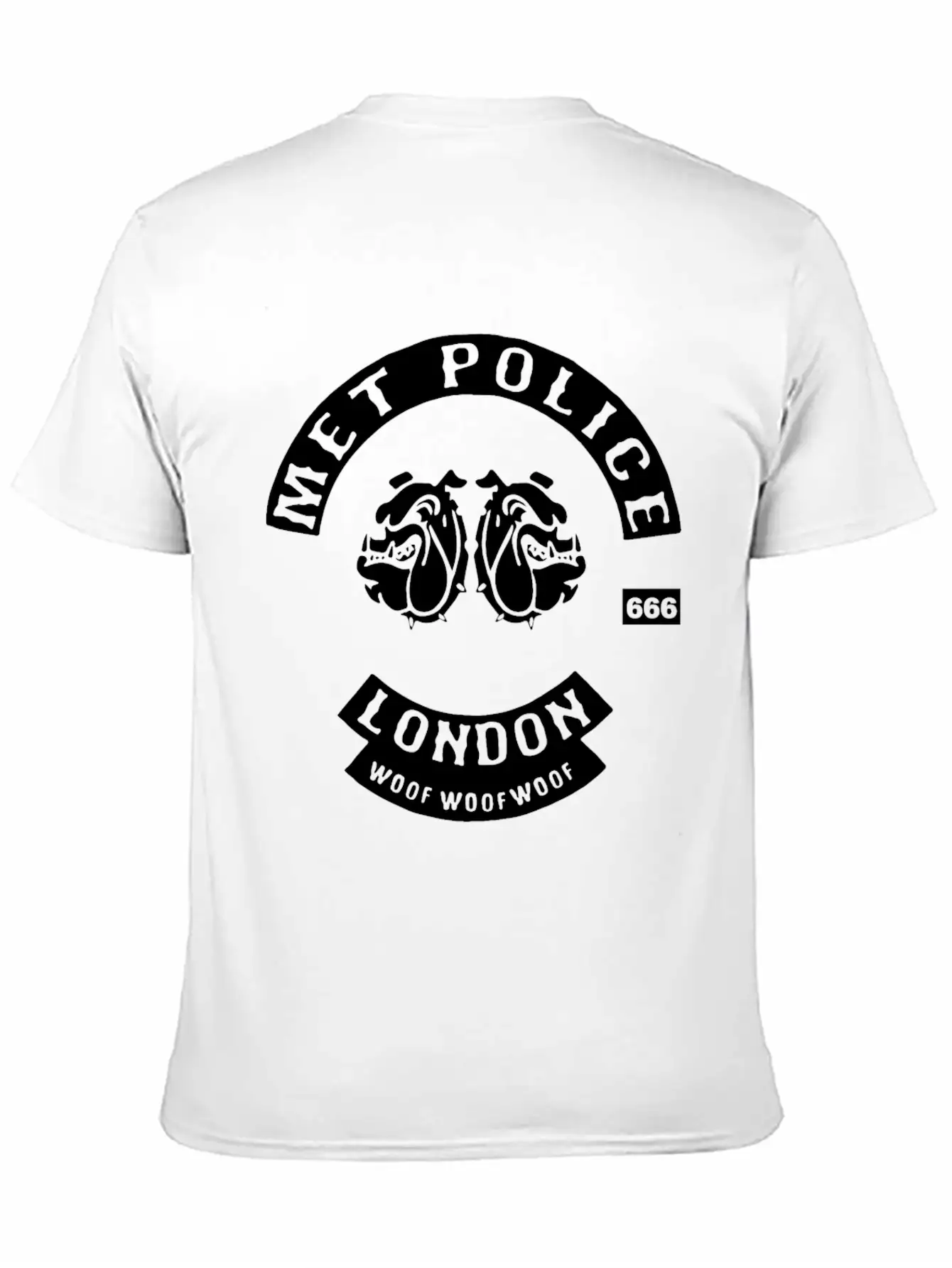 Met Police Bent Coppers London Biker Stylish Everyday T-Shirt – Unisex Basic Cotton Tee