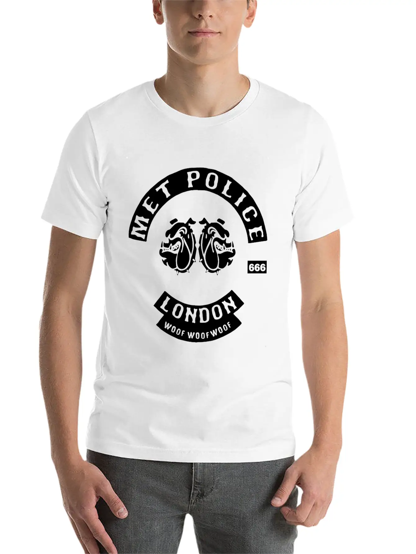 Met Police Bent Coppers London Biker Stylish Everyday T-Shirt – Unisex Basic Cotton Tee