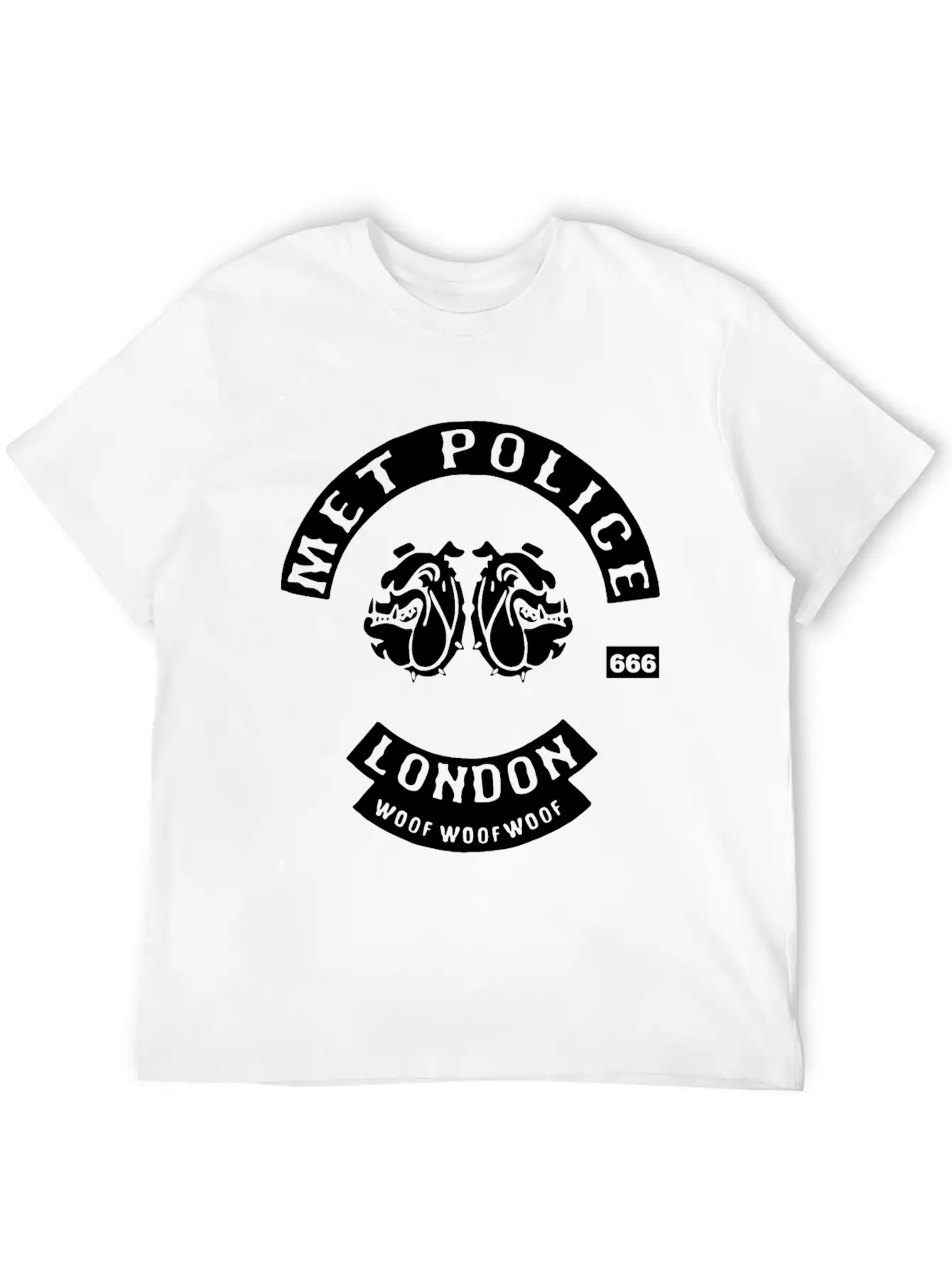 Met Police Bent Coppers London Biker Stylish Everyday T-Shirt – Unisex Basic Cotton Tee