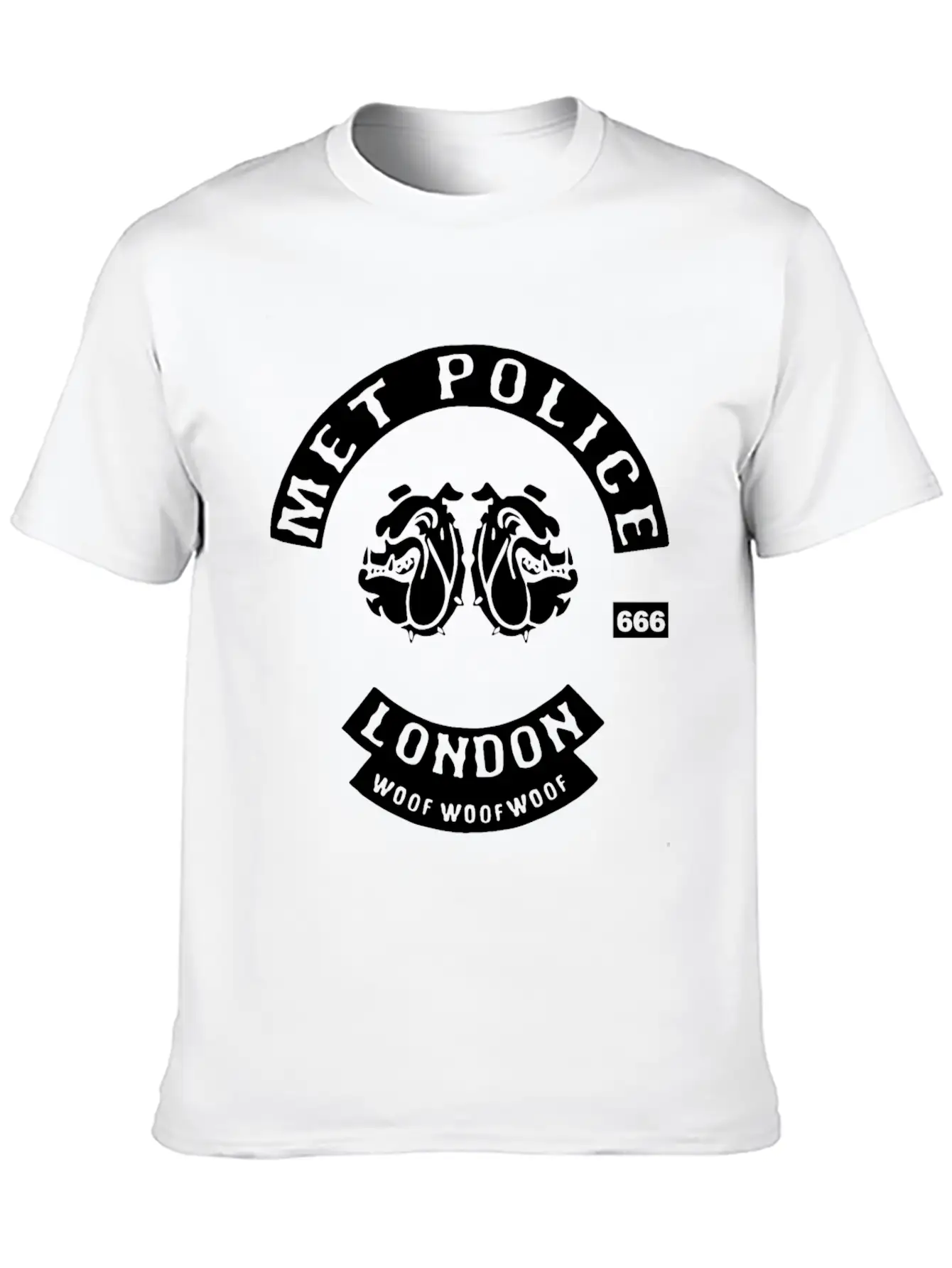 Met Police Bent Coppers London Biker Stylish Everyday T-Shirt – Unisex Basic Cotton Tee