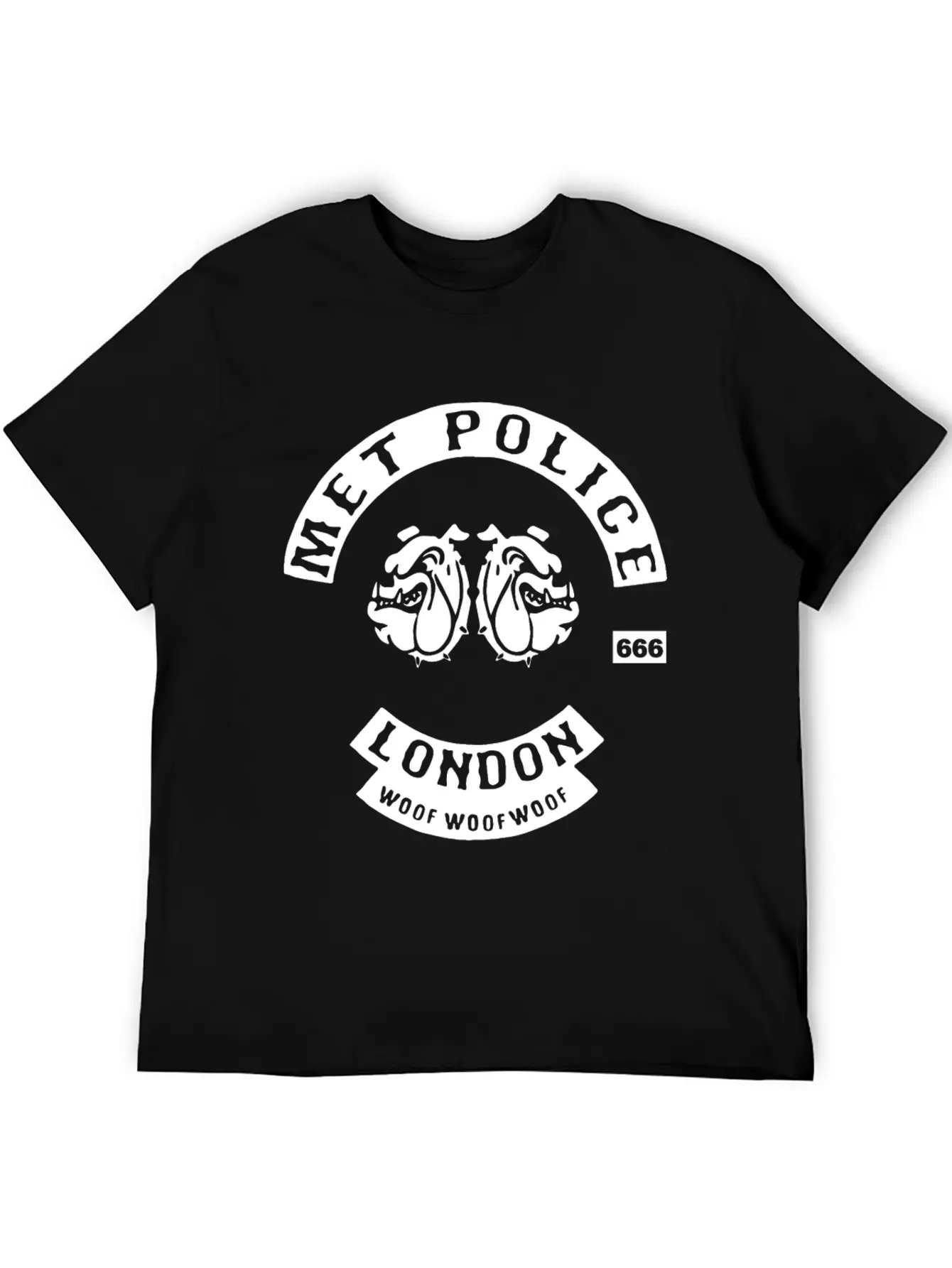 Met Police Bent Coppers London Biker Stylish Everyday T-Shirt – Unisex Basic Cotton Tee