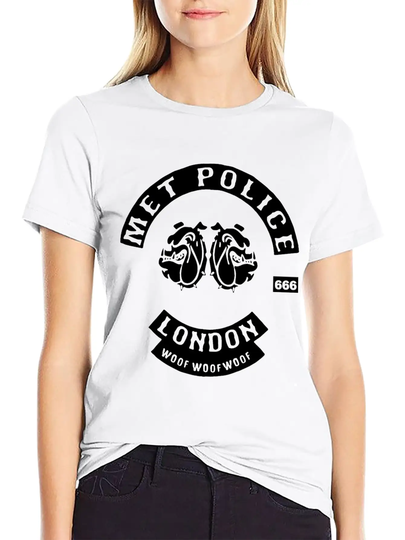 Met Police Bent Coppers London Biker Stylish Everyday T-Shirt – Unisex Basic Cotton Tee