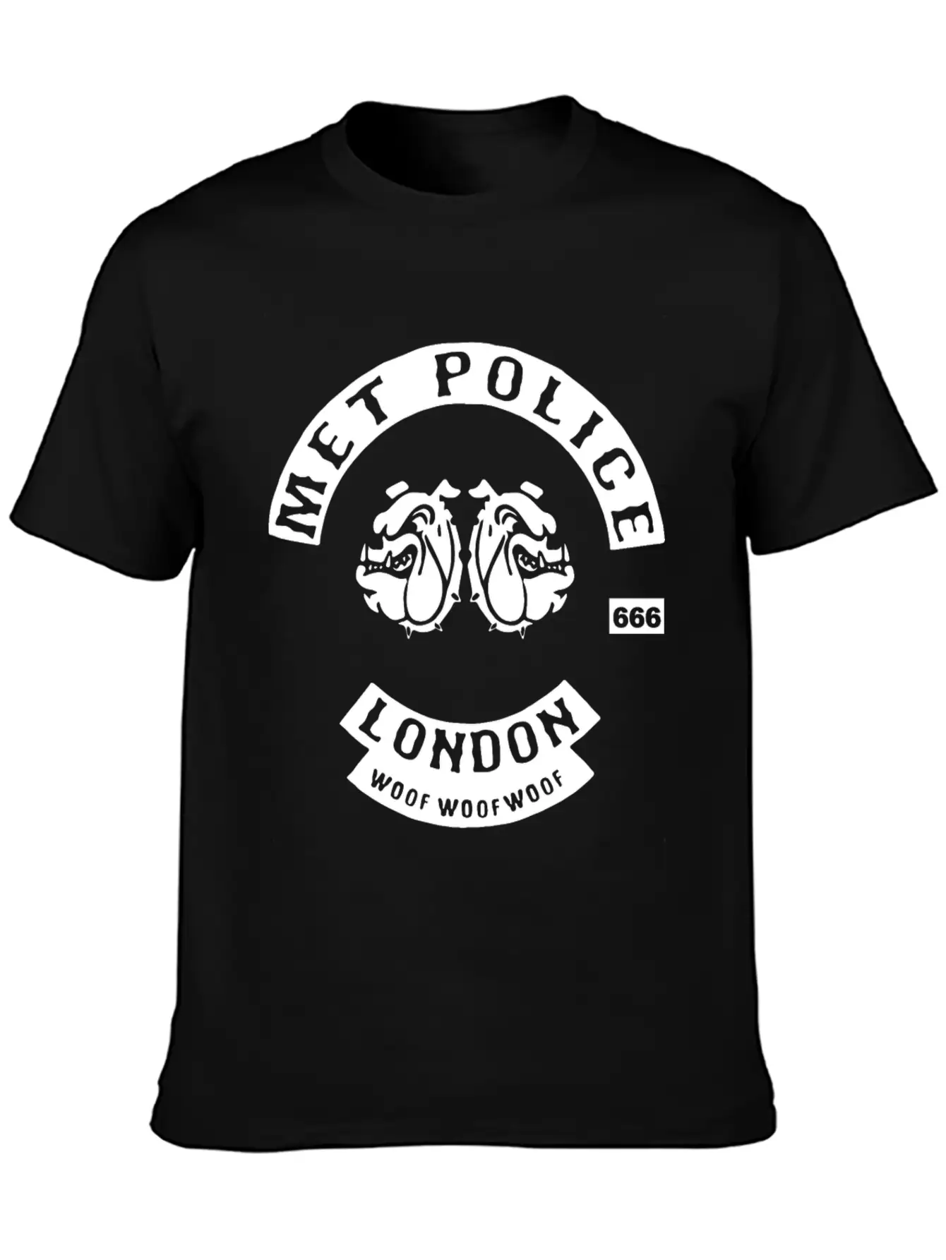 Met Police Bent Coppers London Biker Stylish Everyday T-Shirt – Unisex Basic Cotton Tee