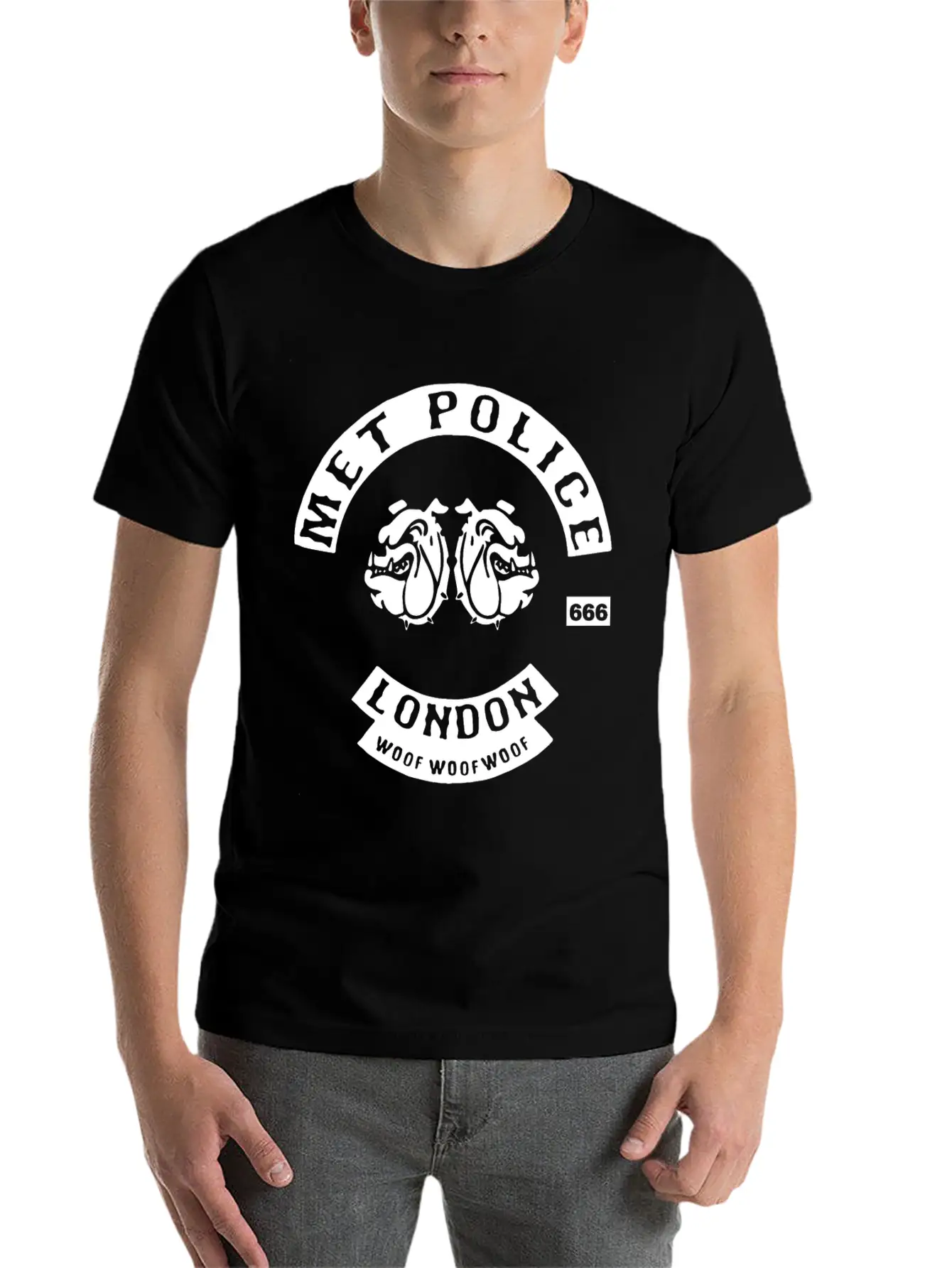 Met Police Bent Coppers London Biker Stylish Everyday T-Shirt – Unisex Basic Cotton Tee