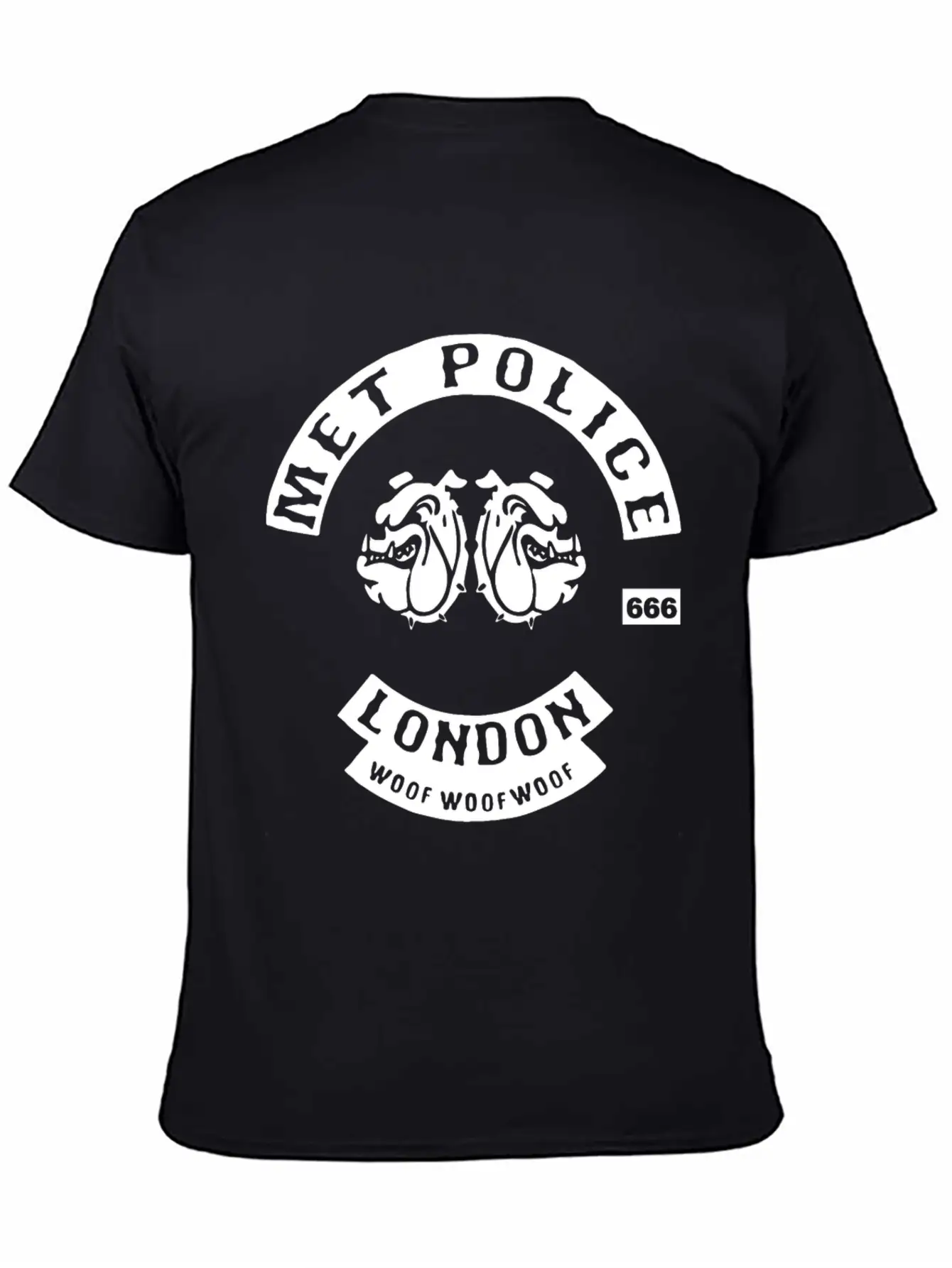 Met Police Bent Coppers London Biker Stylish Everyday T-Shirt – Unisex Basic Cotton Tee