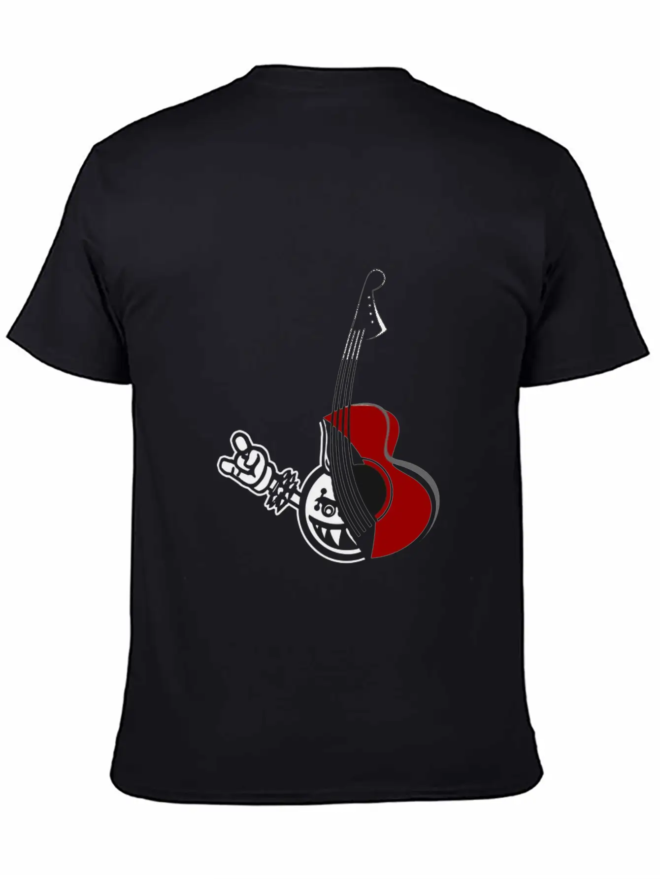 Metal Acoustic Guitar Stylish Everyday T-Shirt – Unisex Basic Cotton Tee