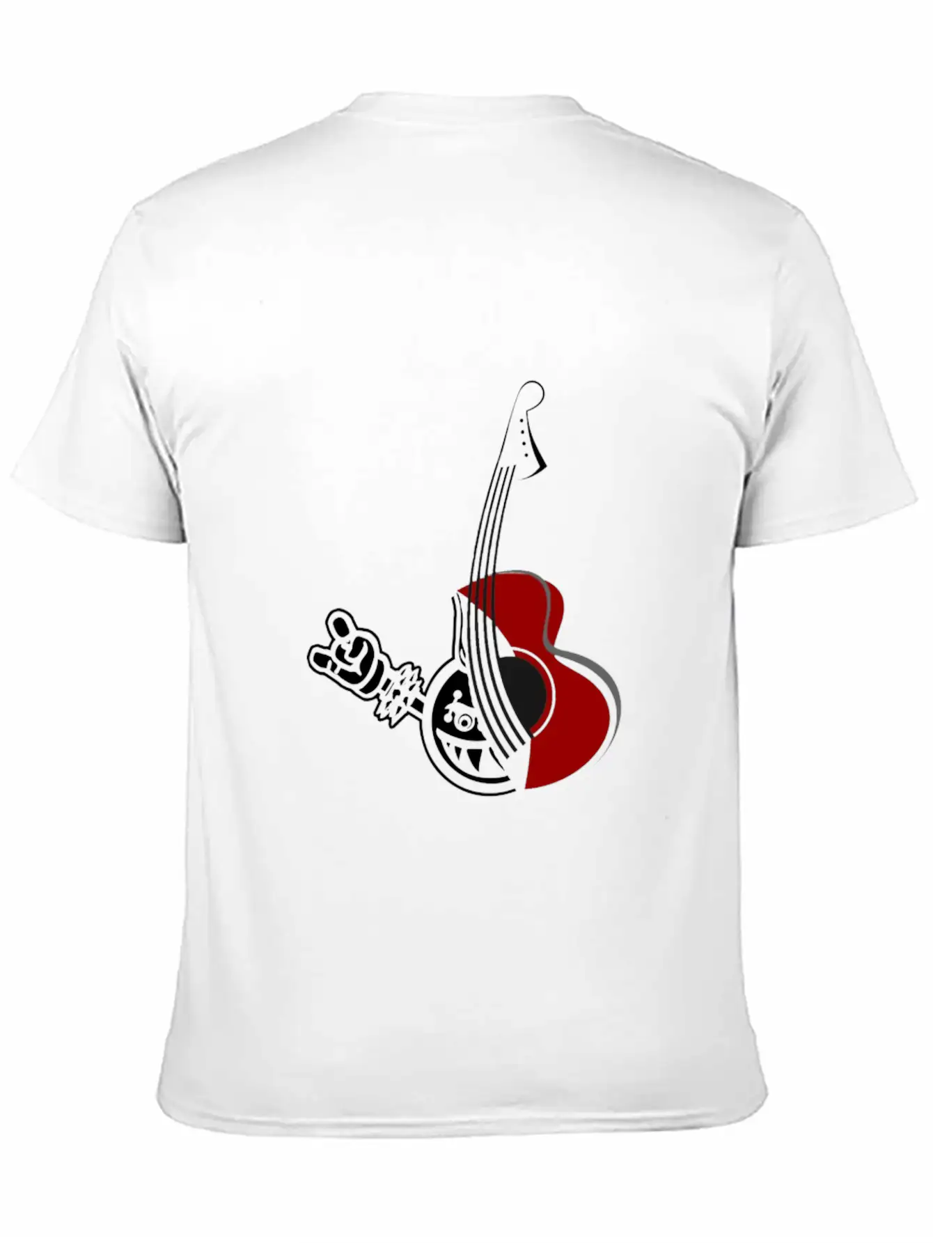 Metal Acoustic Guitar Stylish Everyday T-Shirt – Unisex Basic Cotton Tee