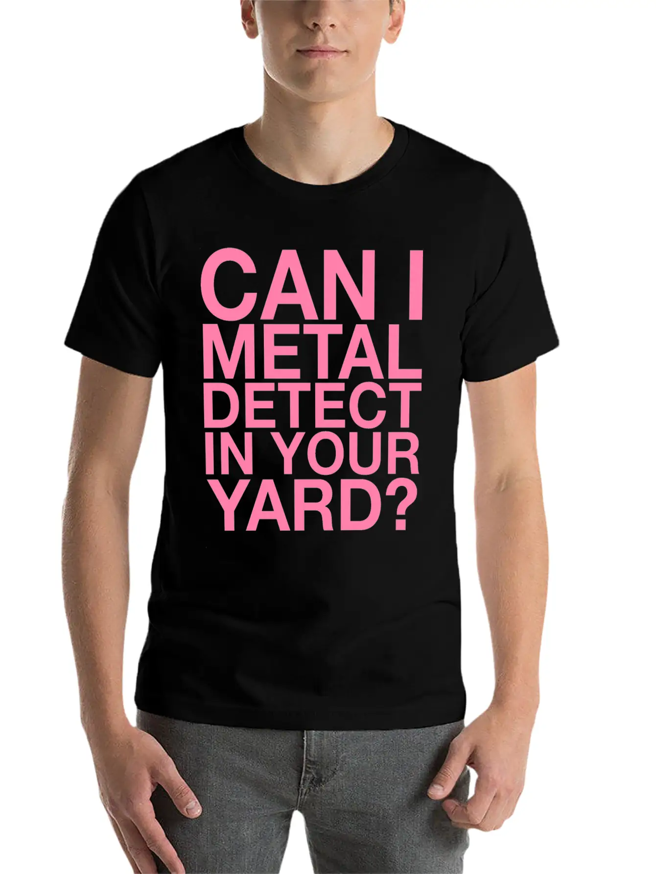 Metal Detector Hobby Metal Detecting Detectorist Basic Graphic T-Shirt – Daily Comfort In Soft Cotton