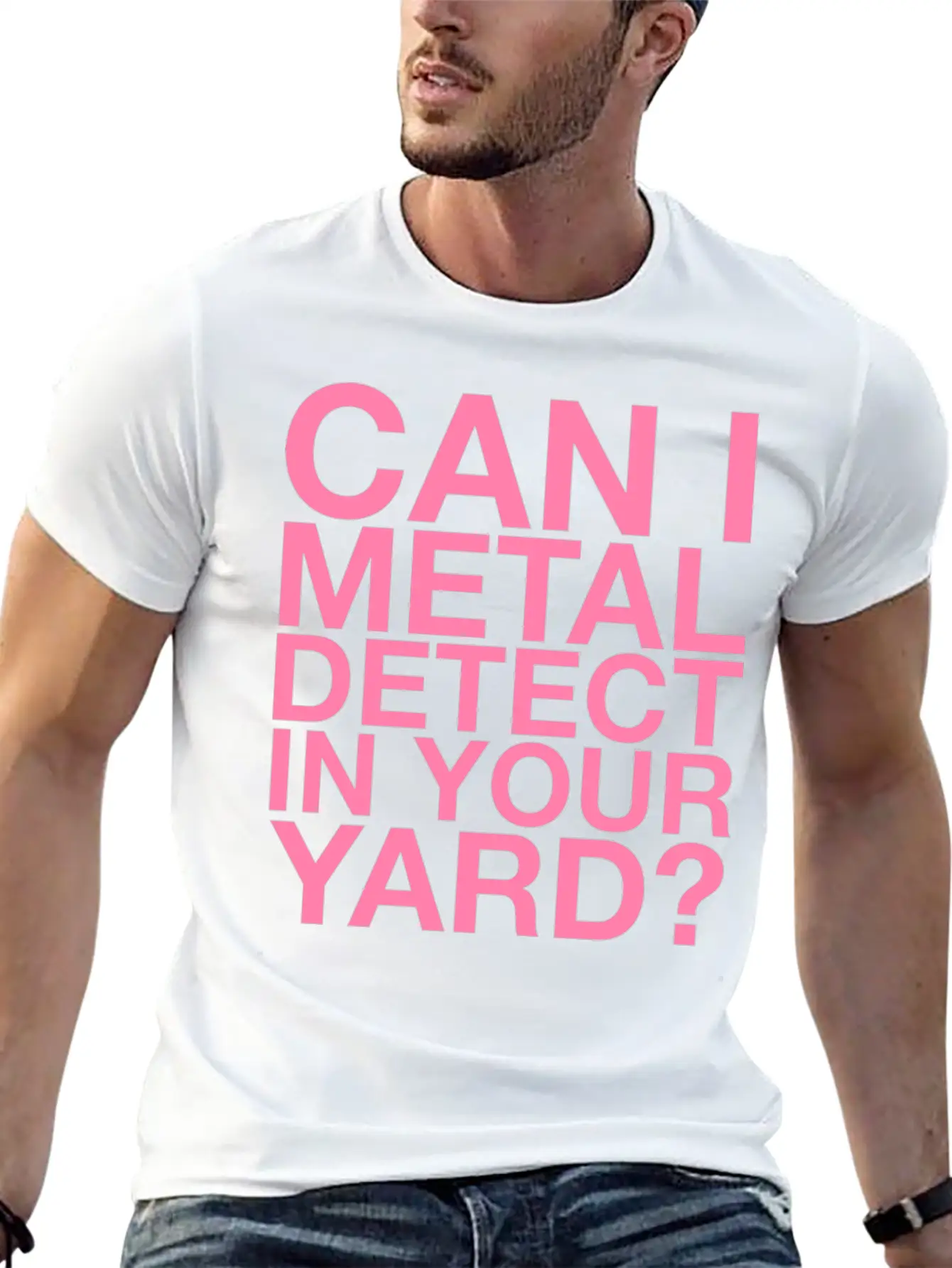 Metal Detector Hobby Metal Detecting Detectorist Basic Graphic T-Shirt – Daily Comfort In Soft Cotton