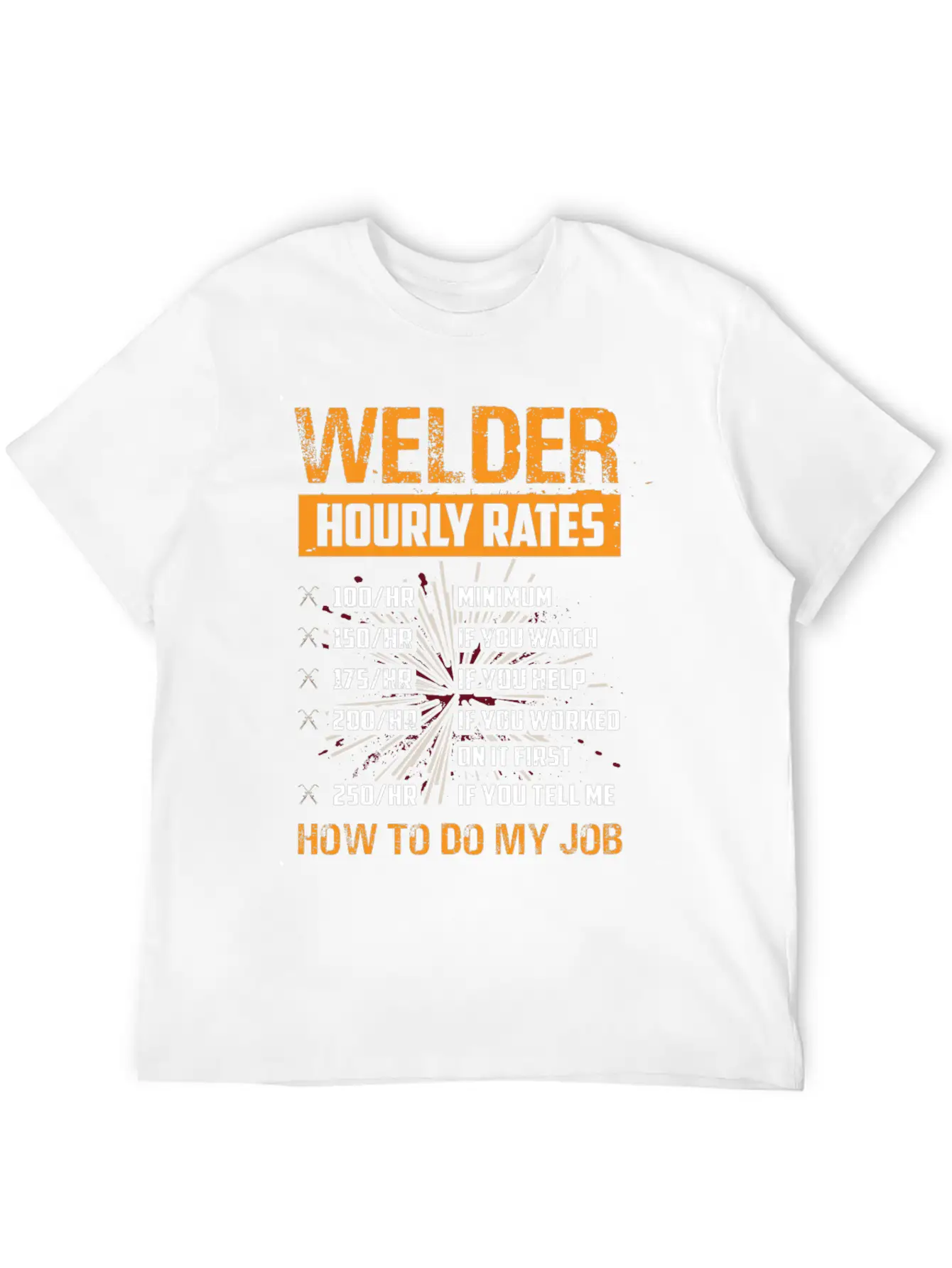 Metal Worker Hourly Wage Metal Metal Construction Unisex Short Sleeve Soft Cotton T-Shirt – Casual Everyday Wear