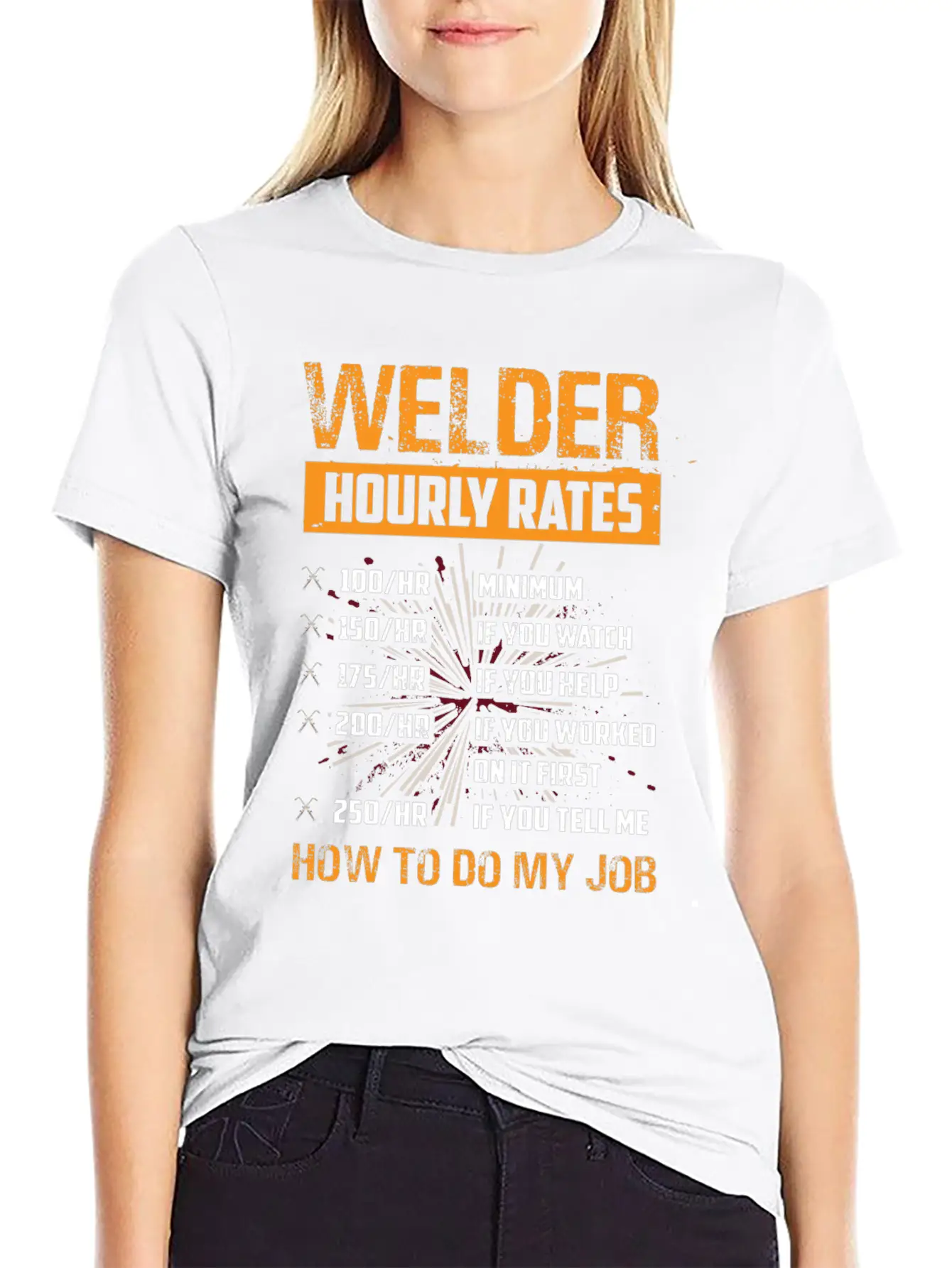 Metal Worker Hourly Wage Metal Metal Construction Unisex Short Sleeve Soft Cotton T-Shirt – Casual Everyday Wear