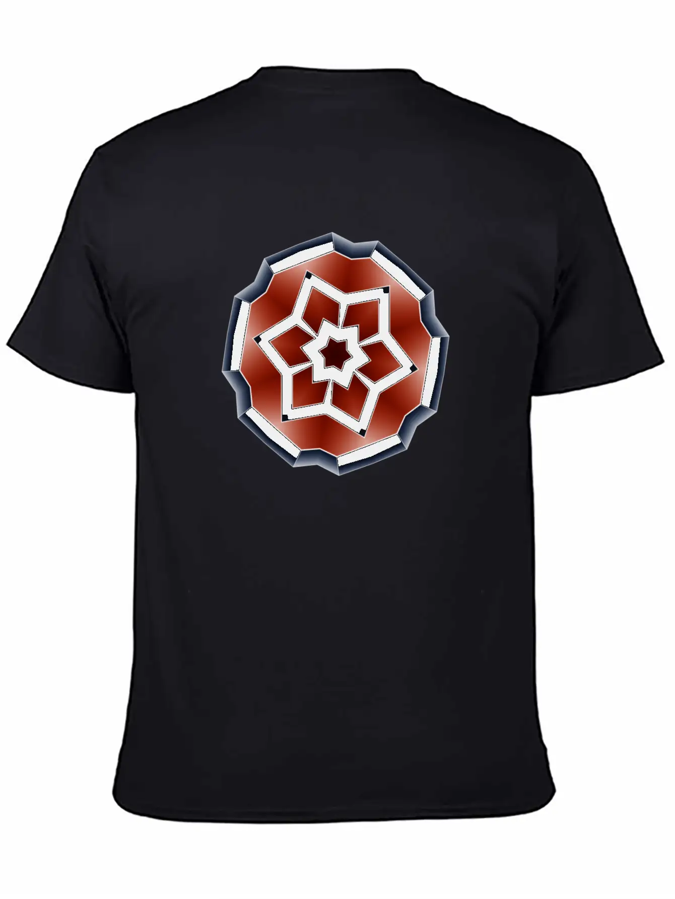 Metallic Colored Shape Stylish Everyday T-Shirt – Unisex Basic Cotton Tee
